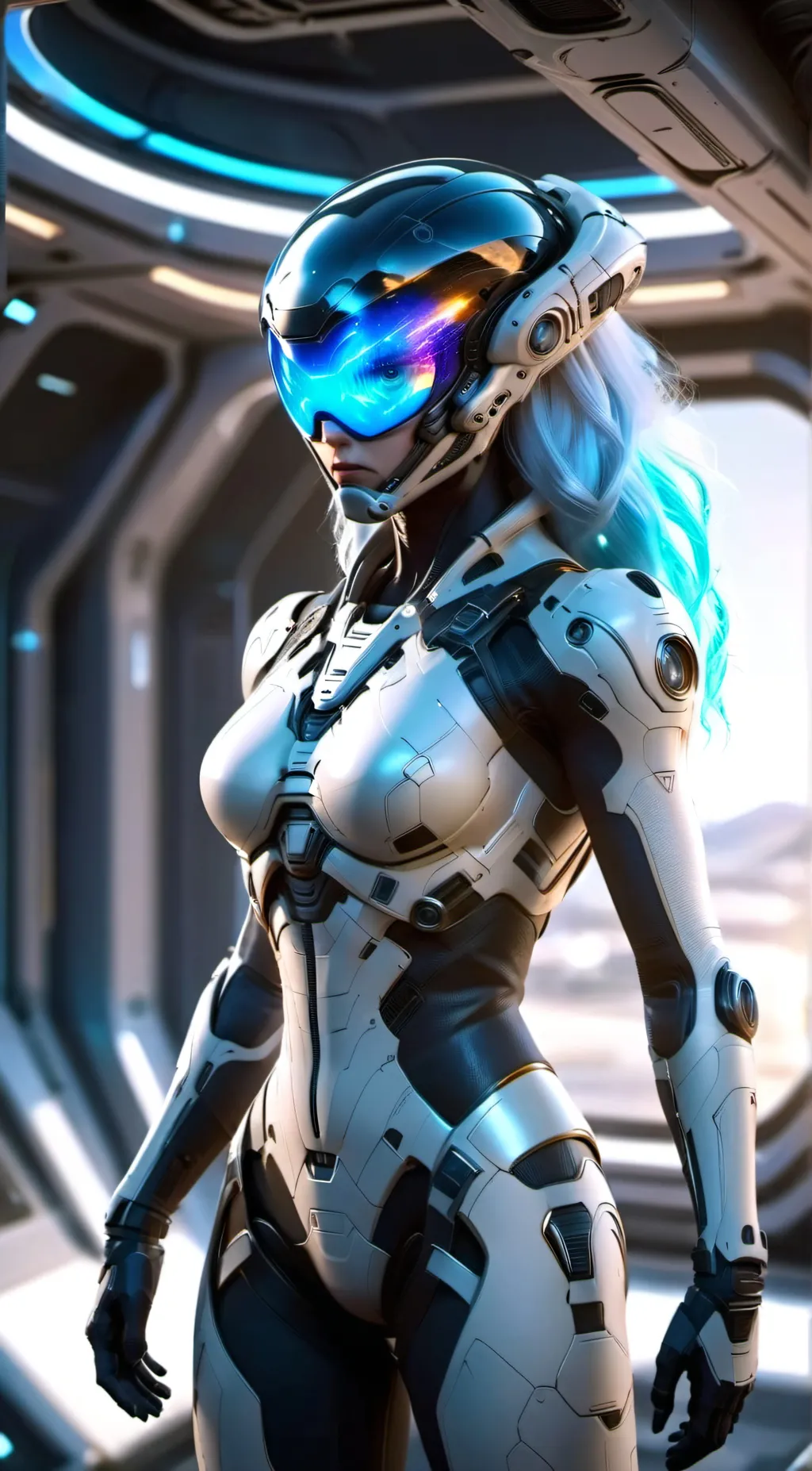 ai character: Alexia (alien) background