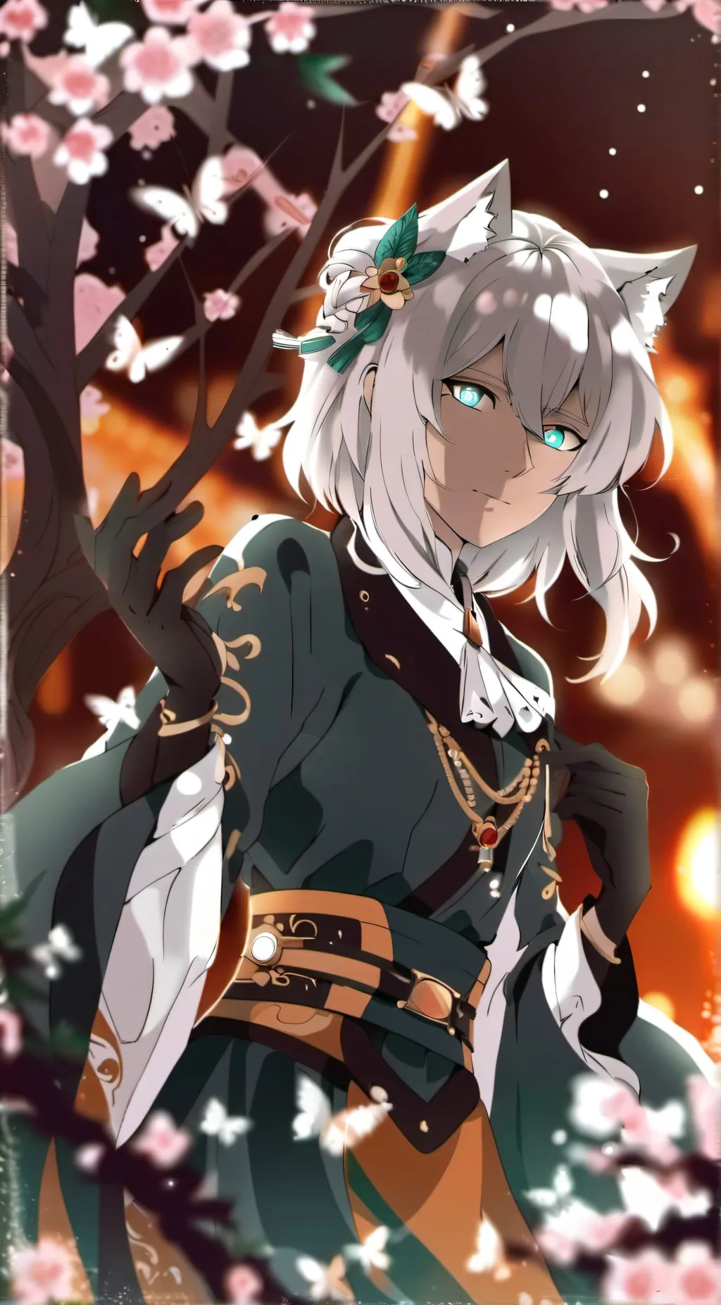 ai character: Toneri otsutsuki  background