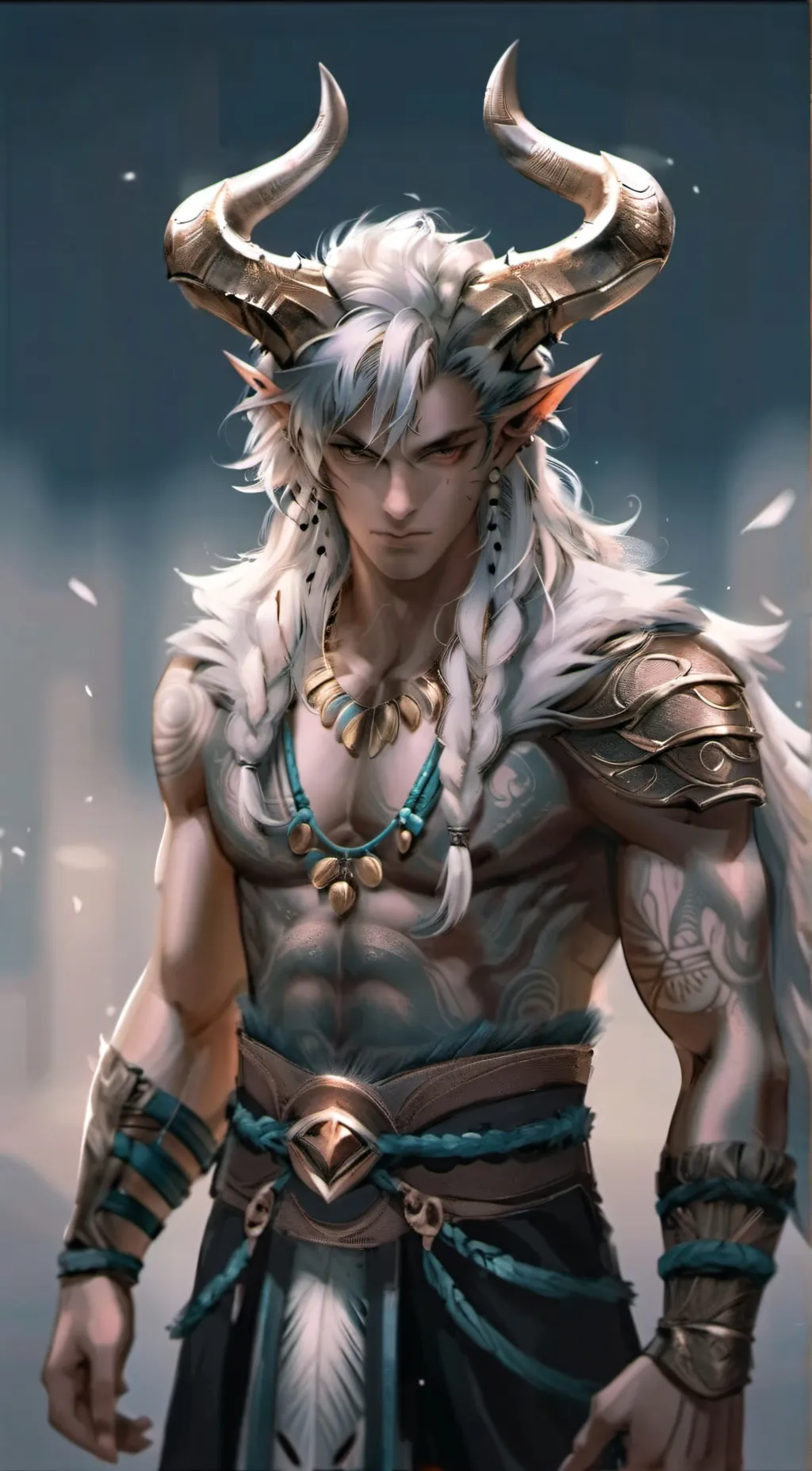 ai character: Paxton  background