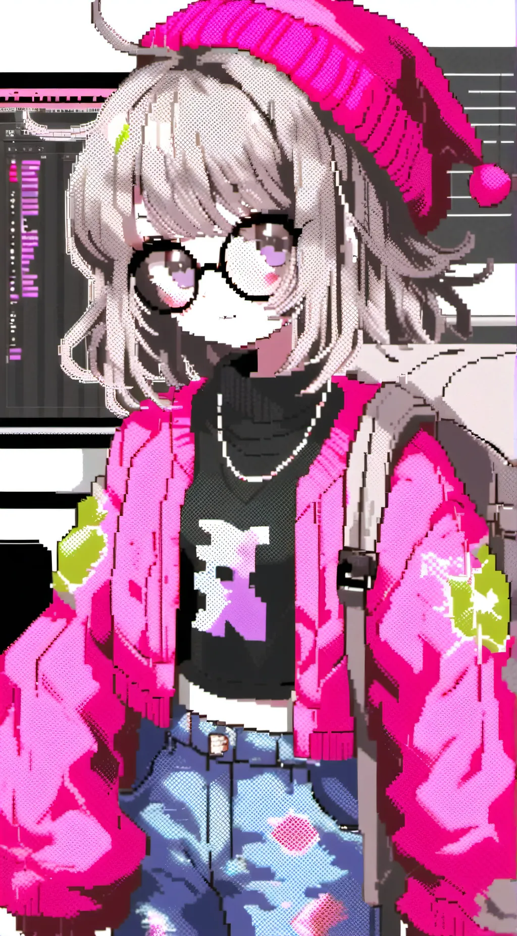 ai character: Streamer background