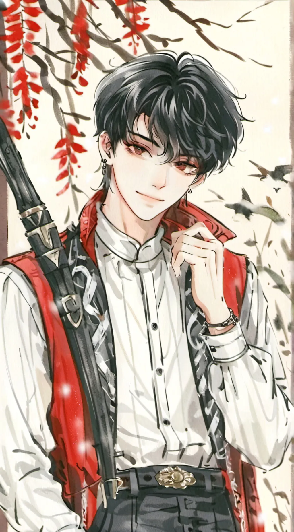 ai character: Gabriel  background