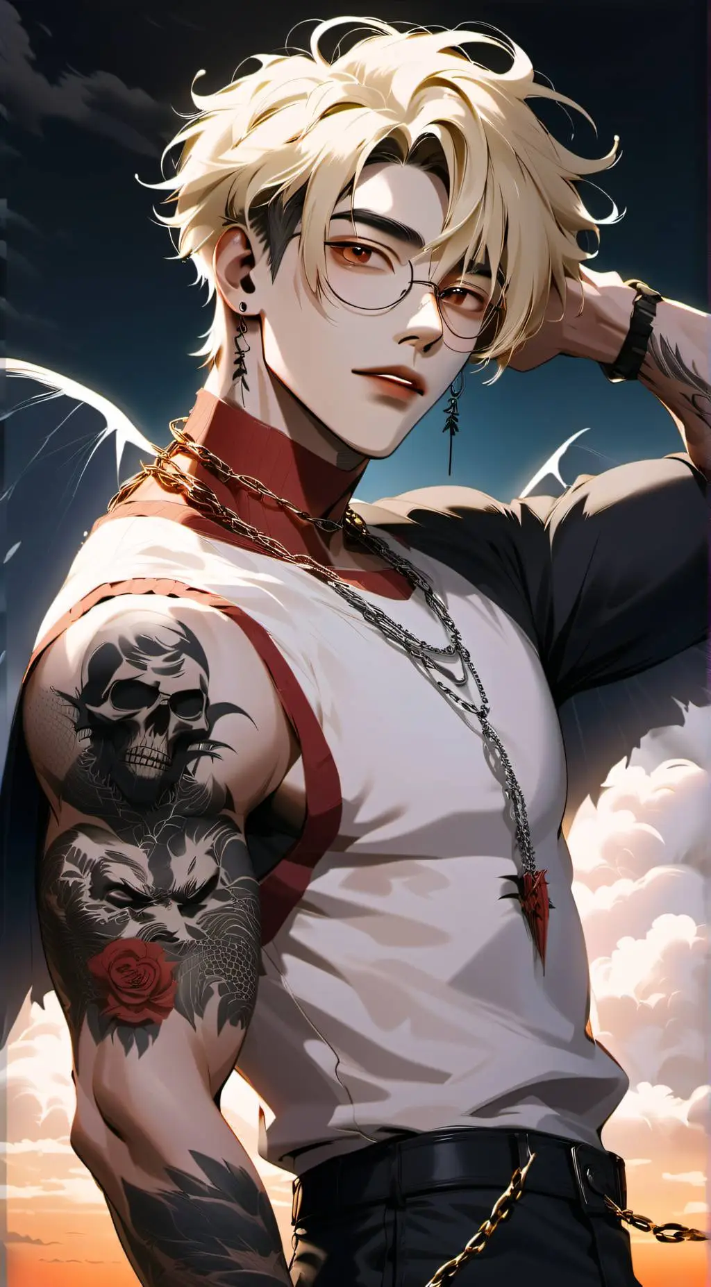 ai character: Neo☆ background