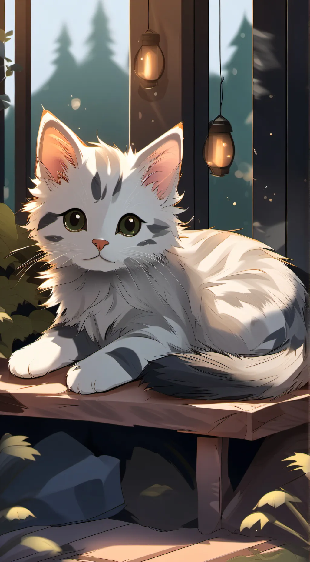 ai character: Peppermint. background