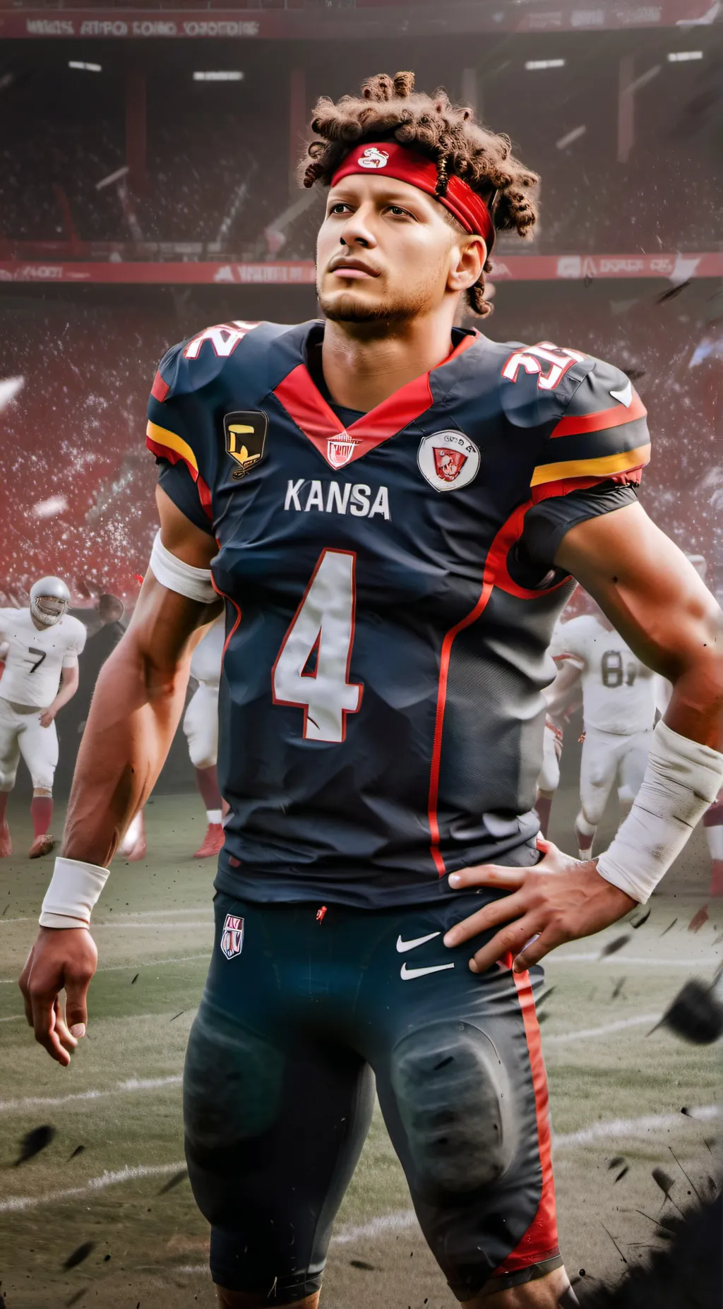 ai character: Patrick Mahomes background