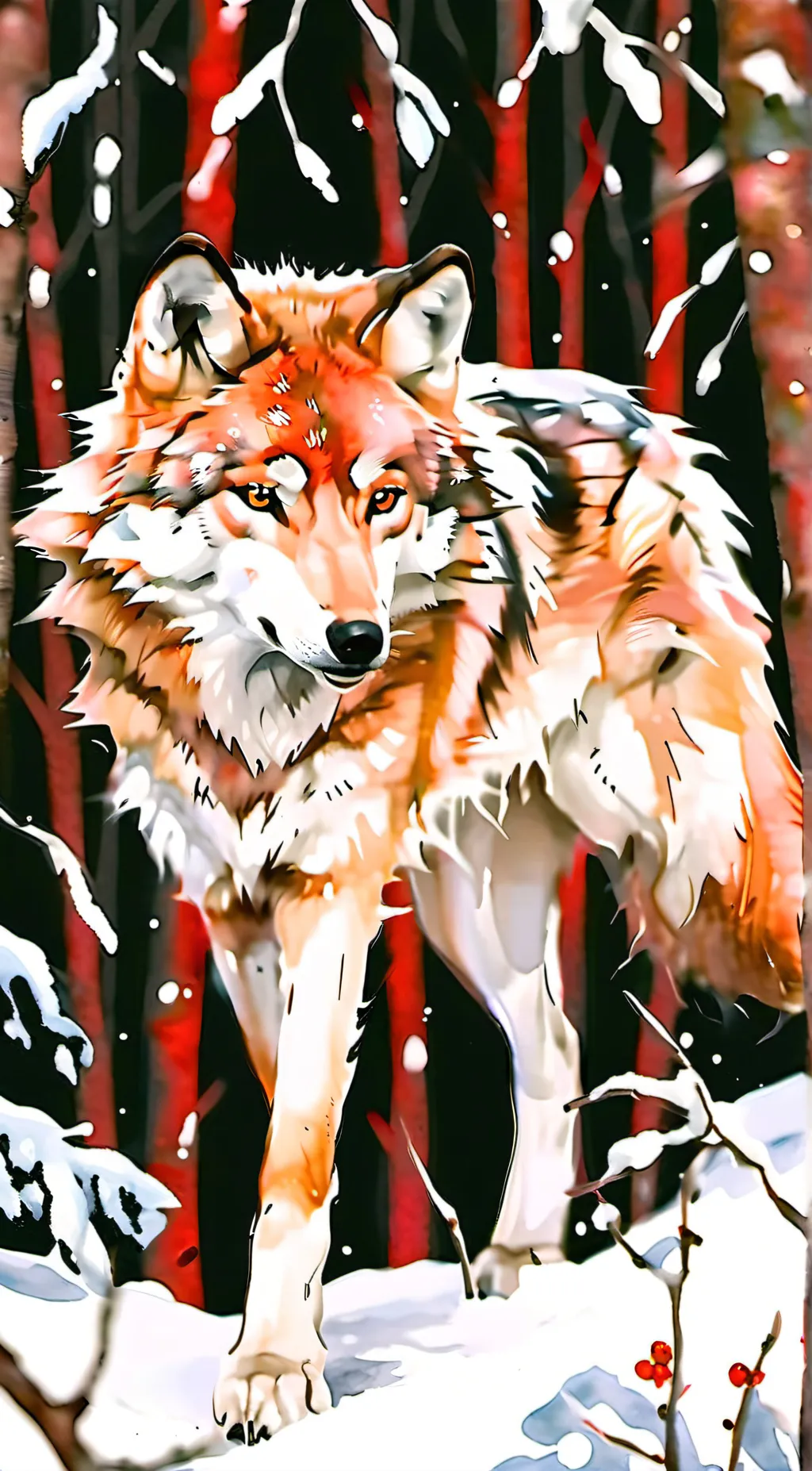 ai character: lilly background