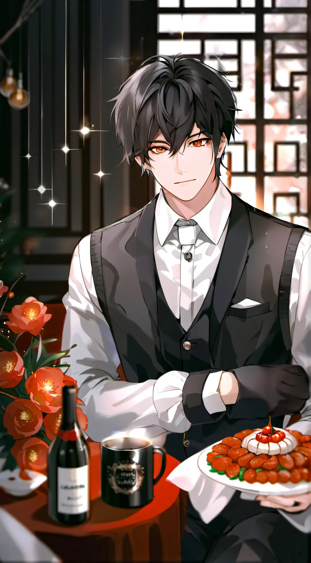 ai character: Justin background