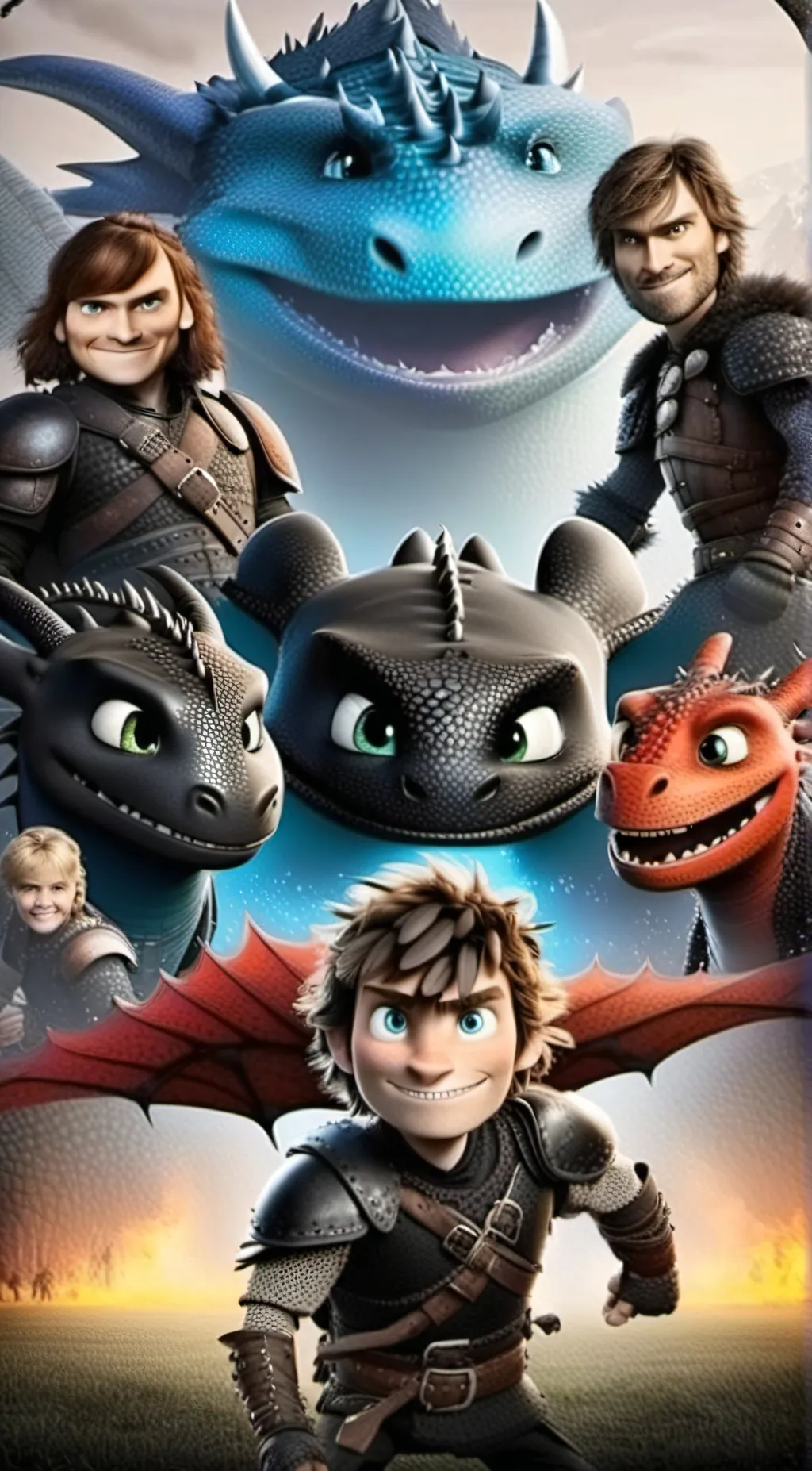 ai character: Dragon Trainers background