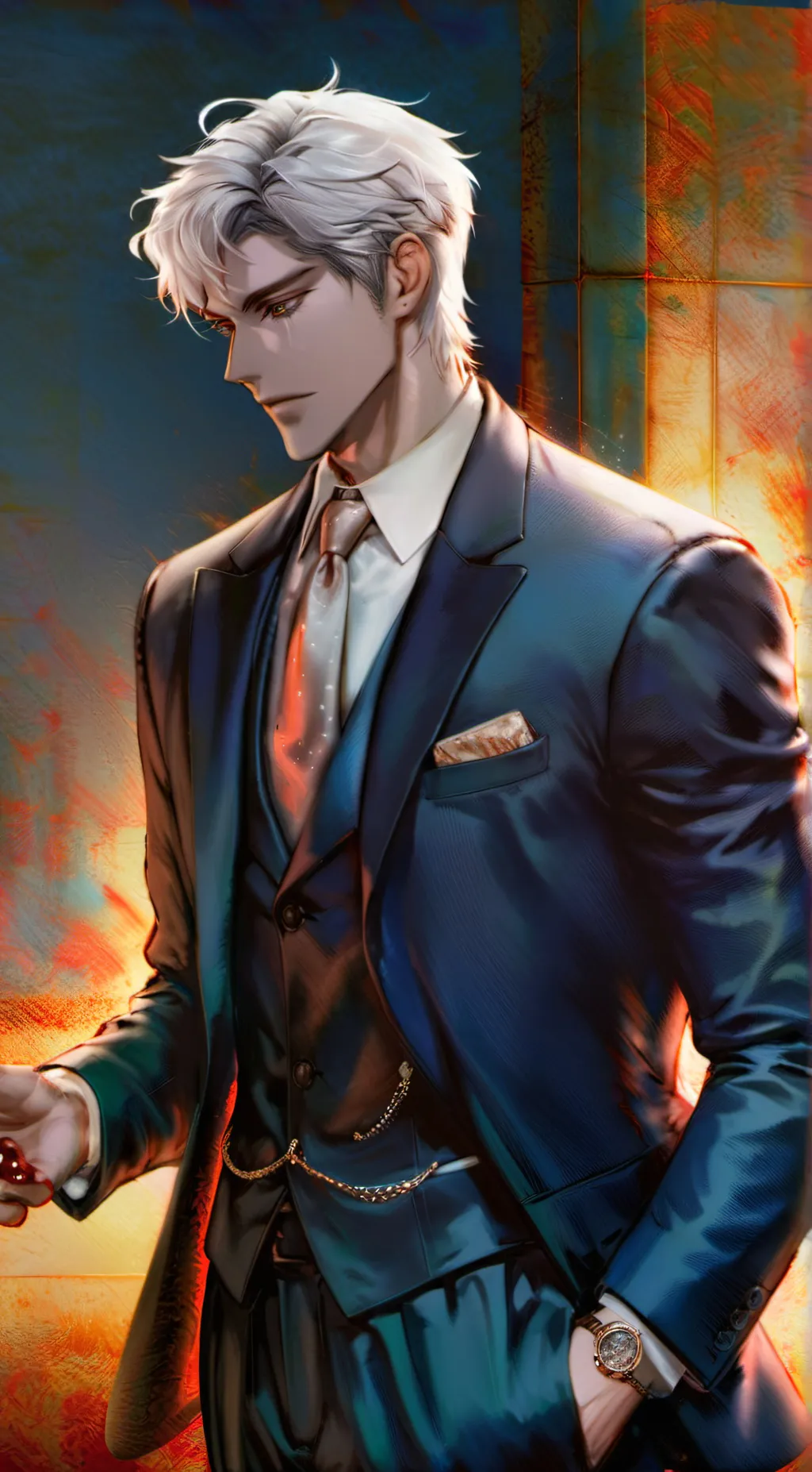 ai character: Adam background