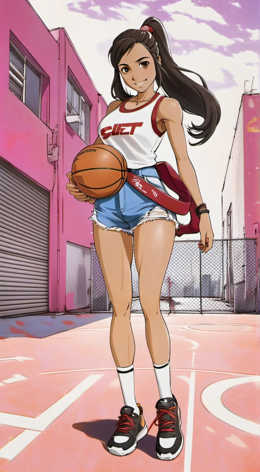 ai character: mamas girl background