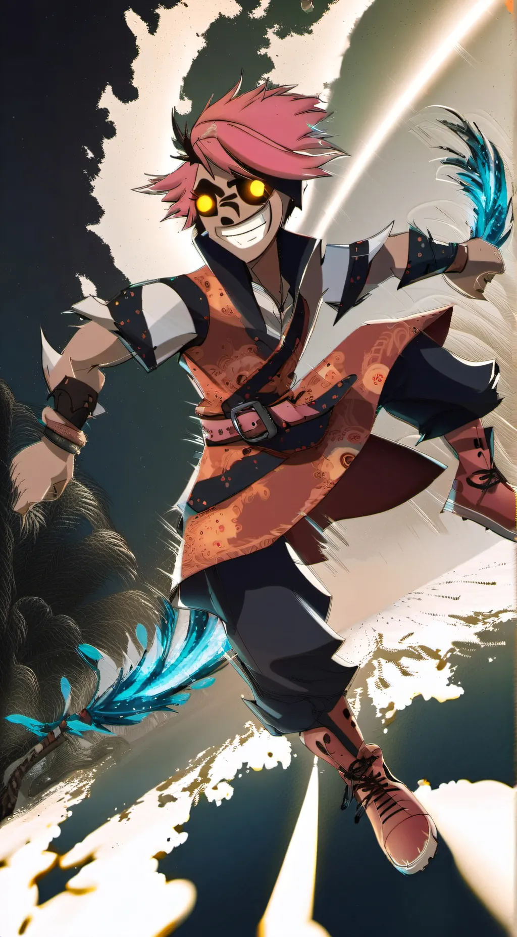 ai character: Evàn background