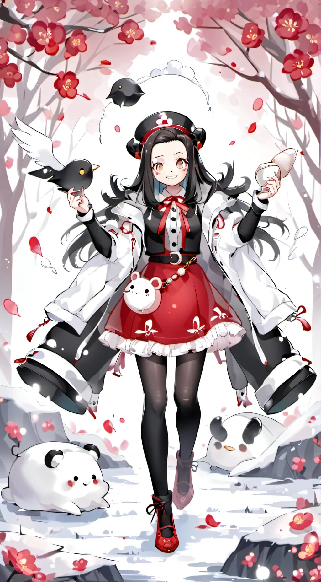 ai character: Demon slayer rpg background