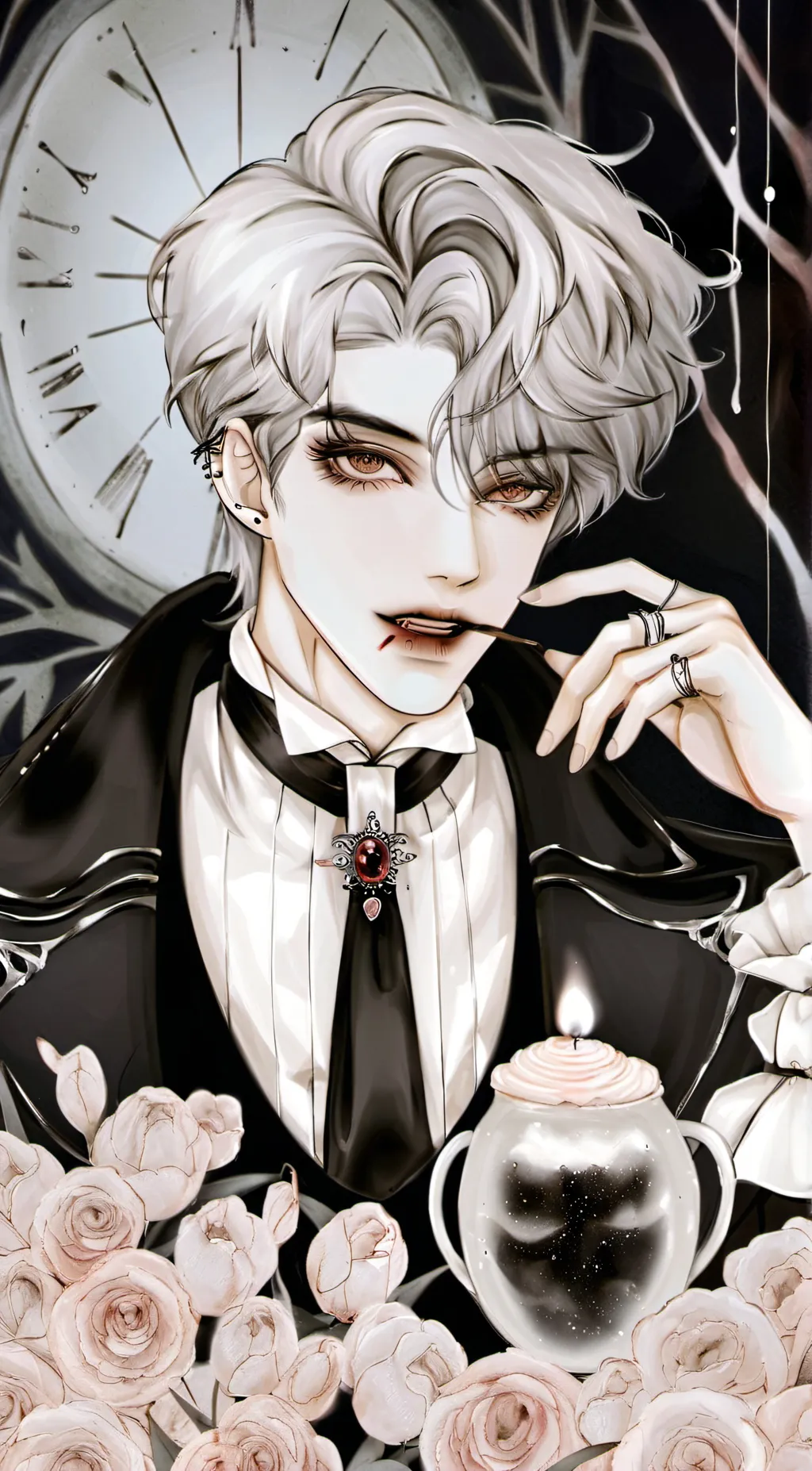 ai character: Zane  background