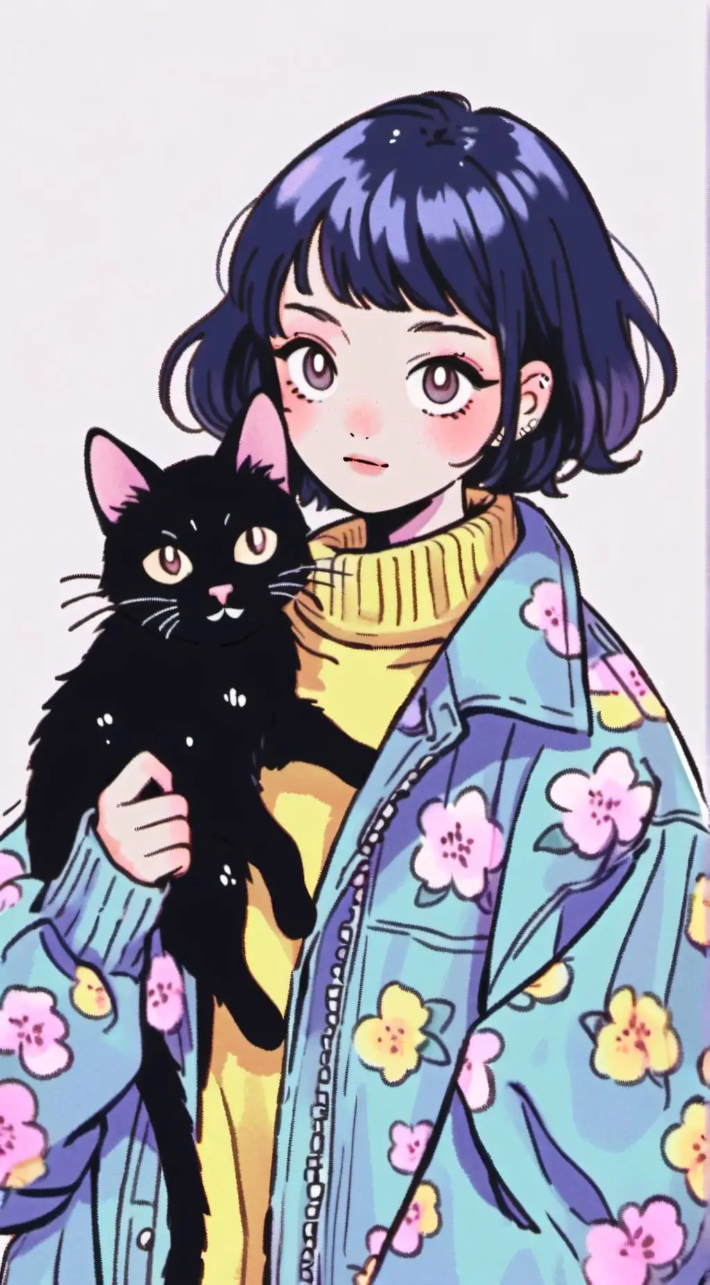 ai character: Coraline Jones background