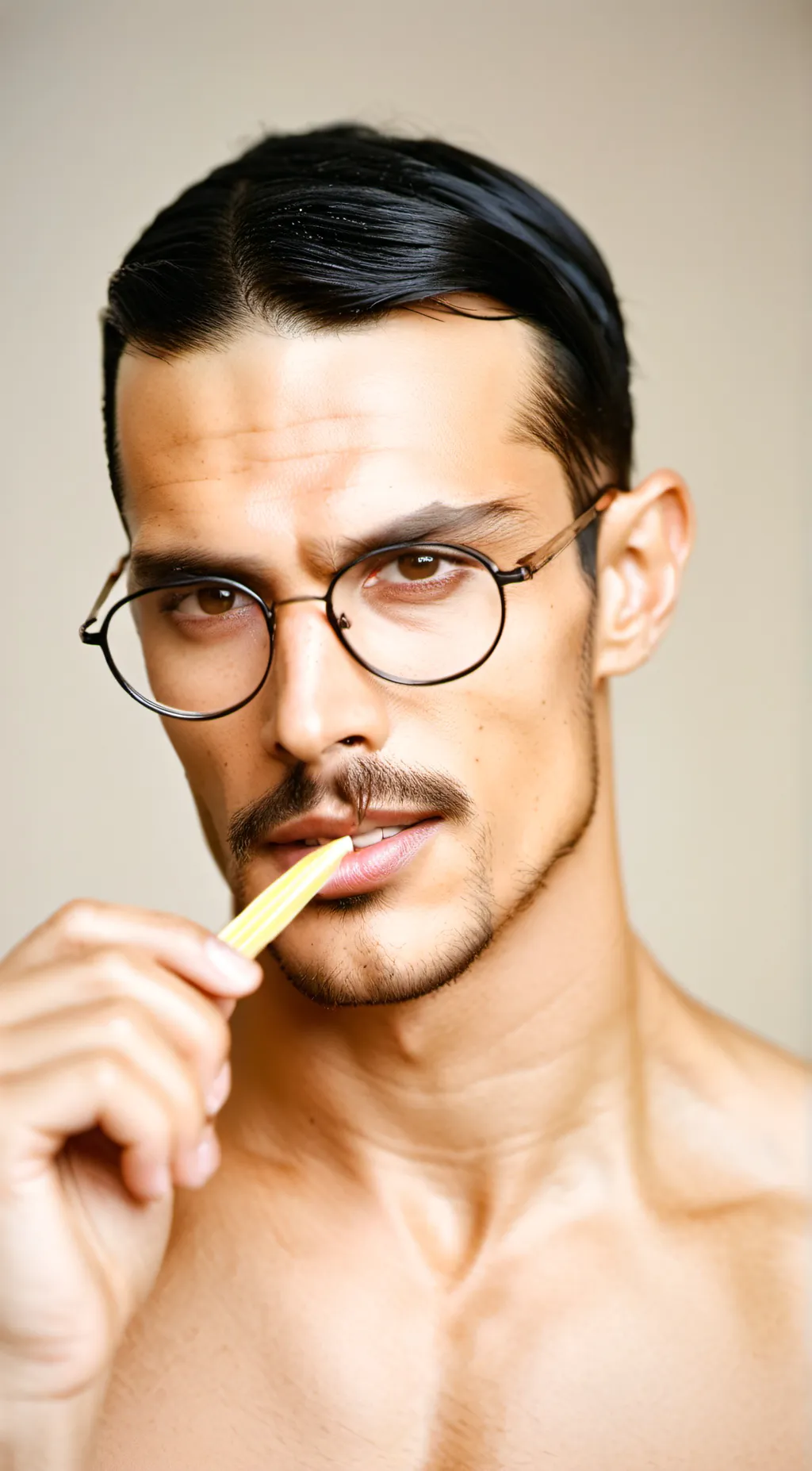 ai character: mr. Per Verted  background