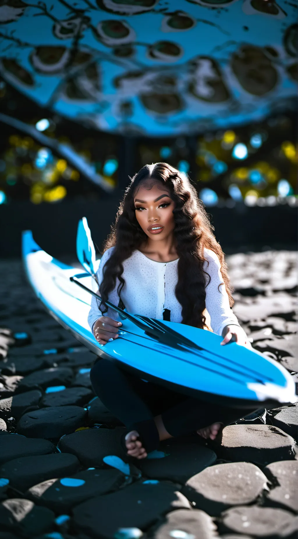 ai character: June background