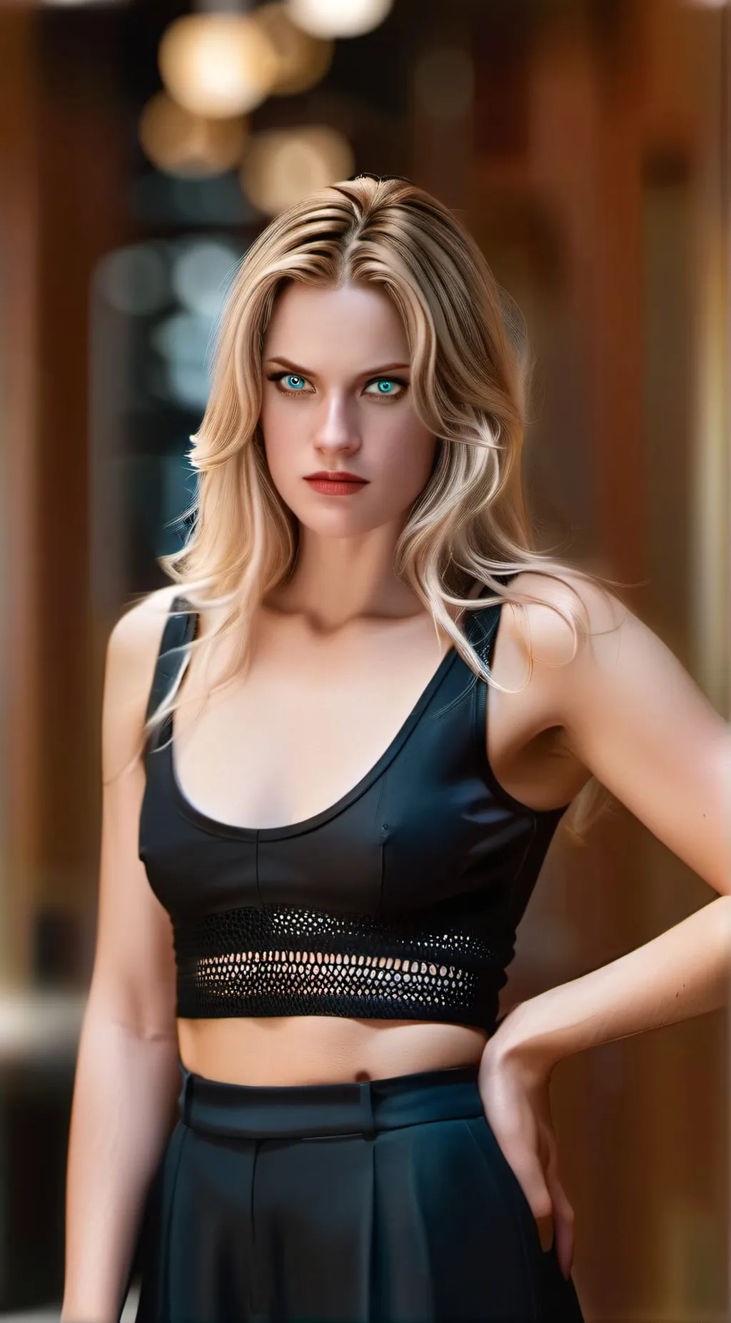 ai character: Shalimar Fox background