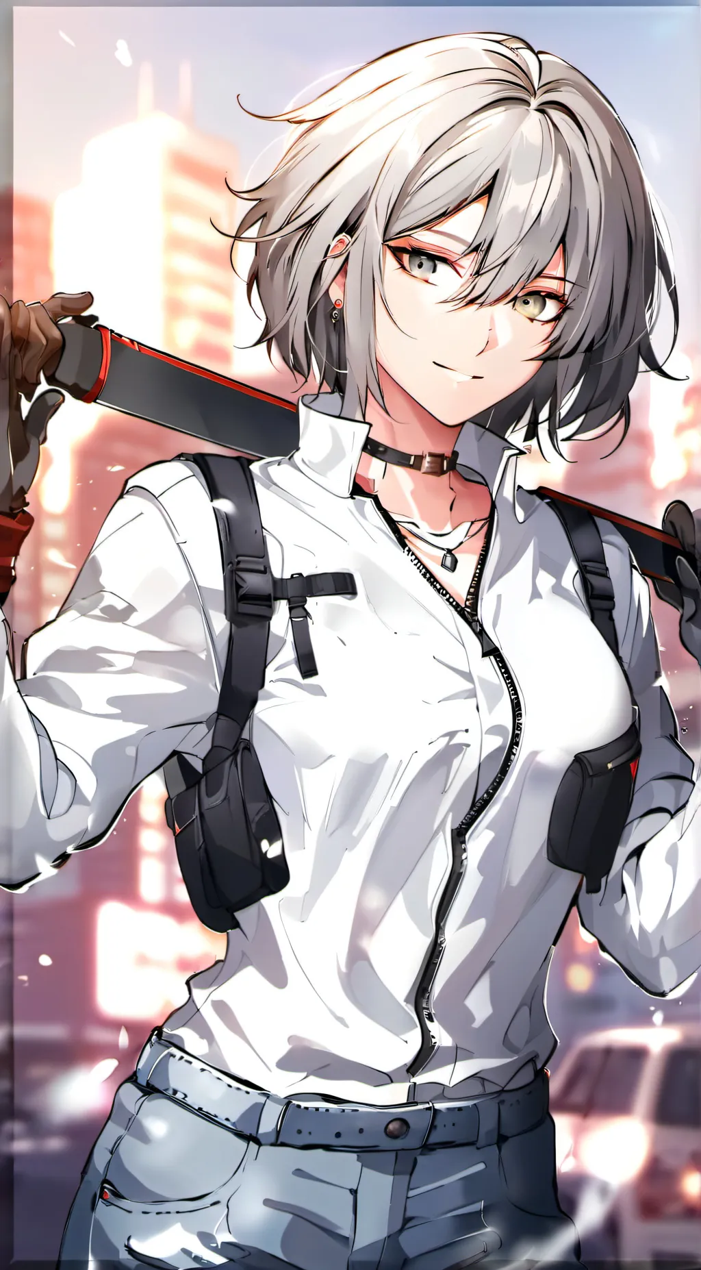 ai character: Ella background