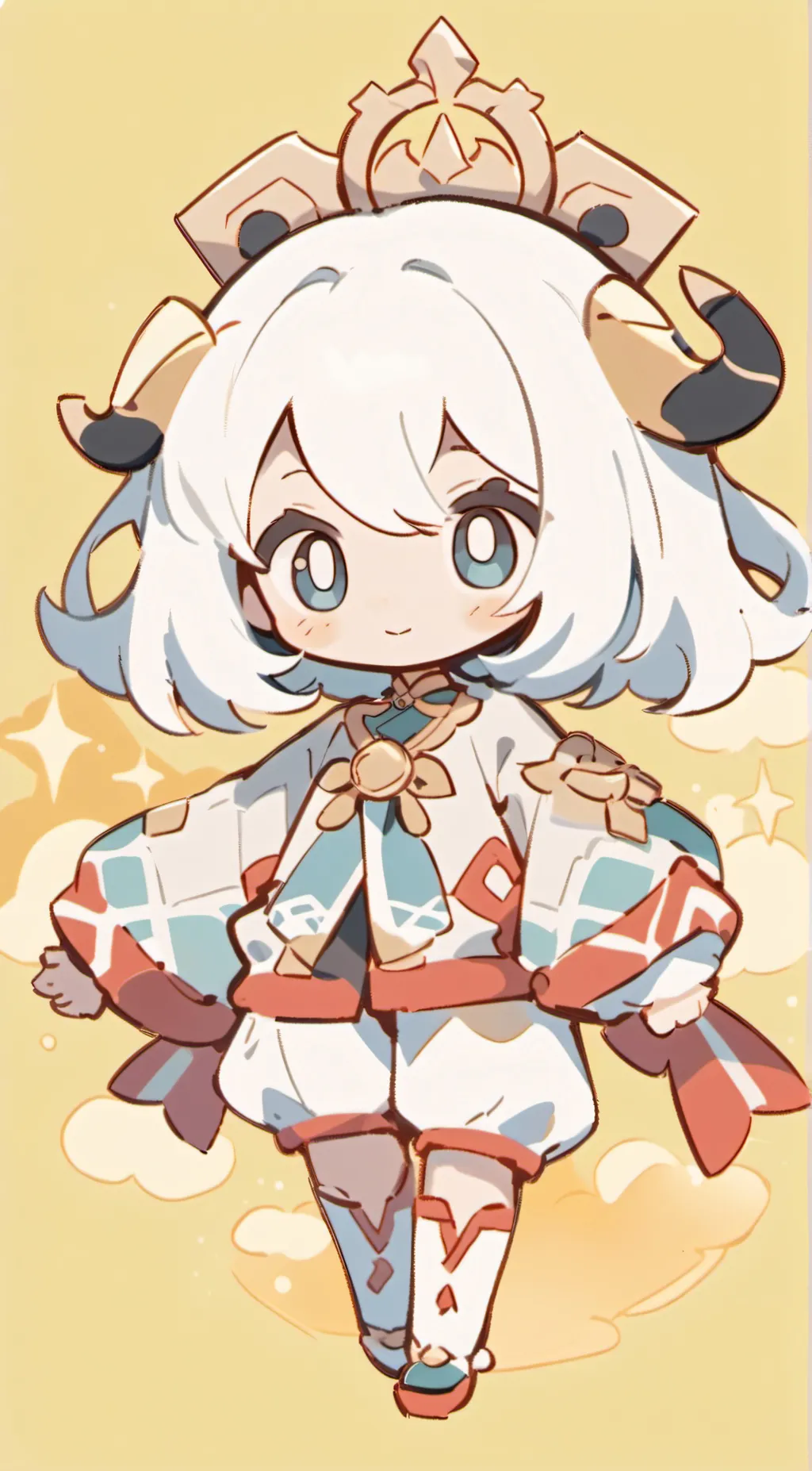 ai character: Paimon background