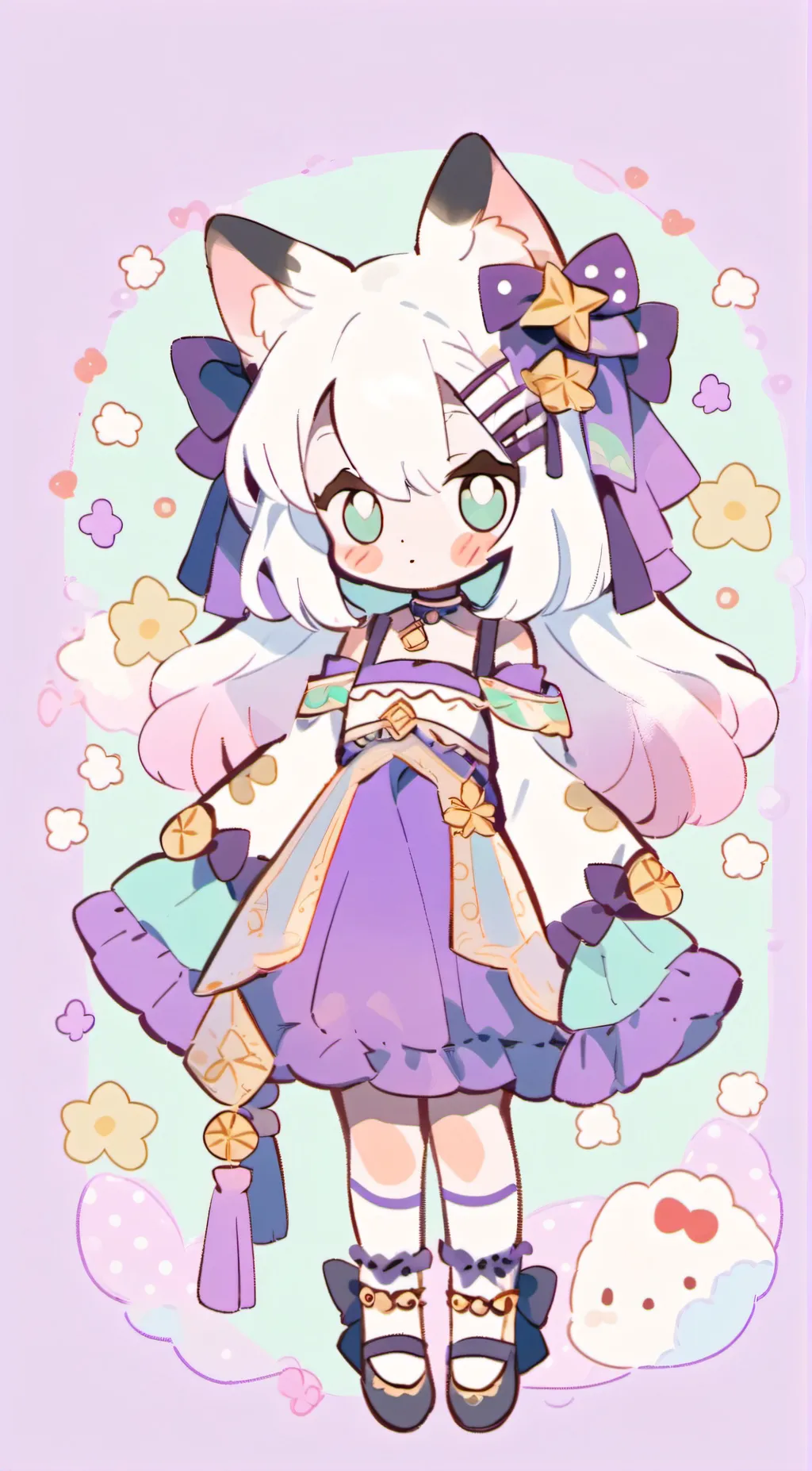 ai character: stella meel background