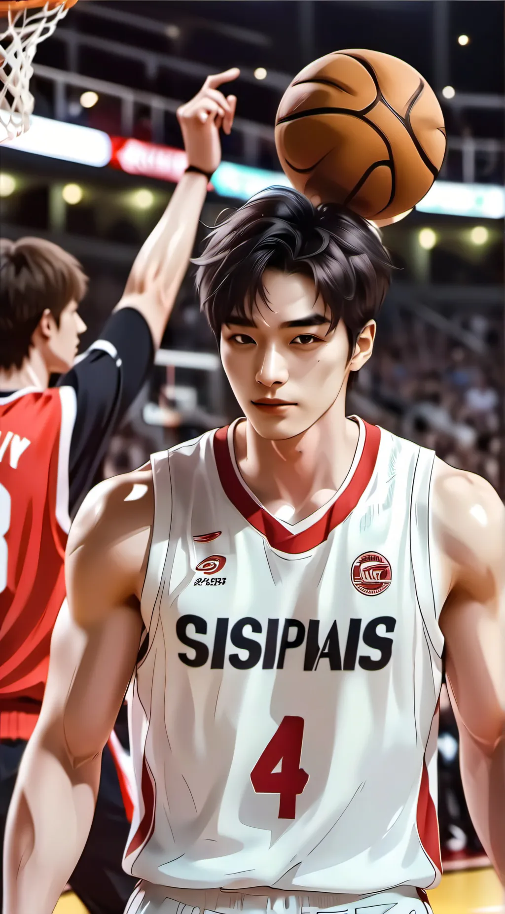 ai character: Sunghoon  background