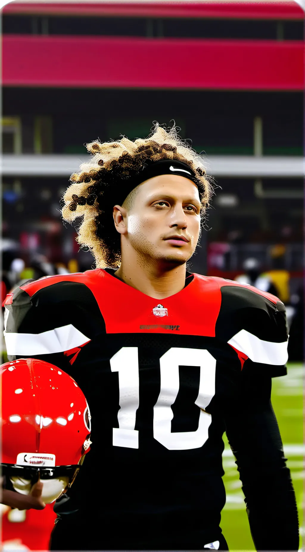 ai character: Patrick Mahomes background