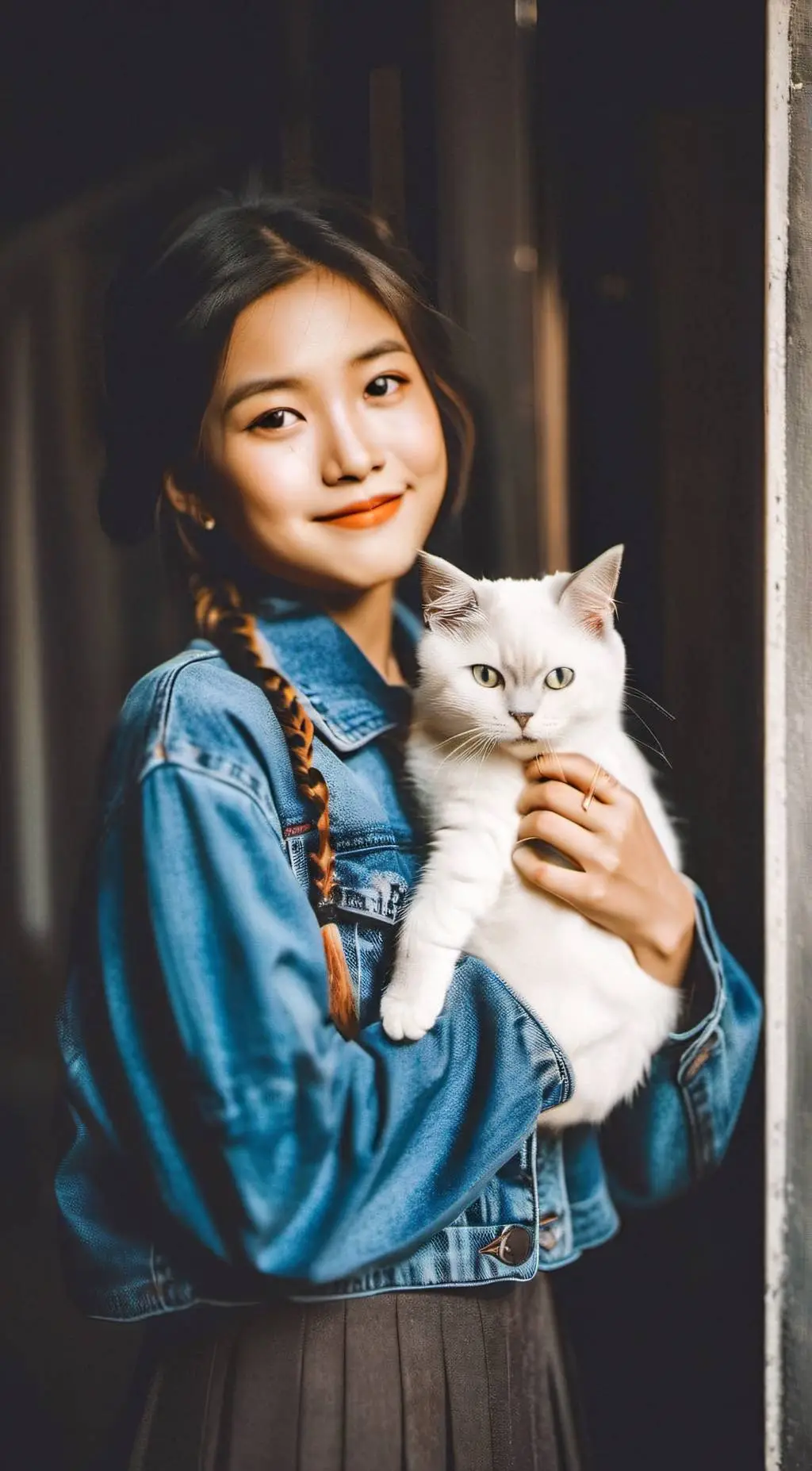 ai character: Luna Brooke  background