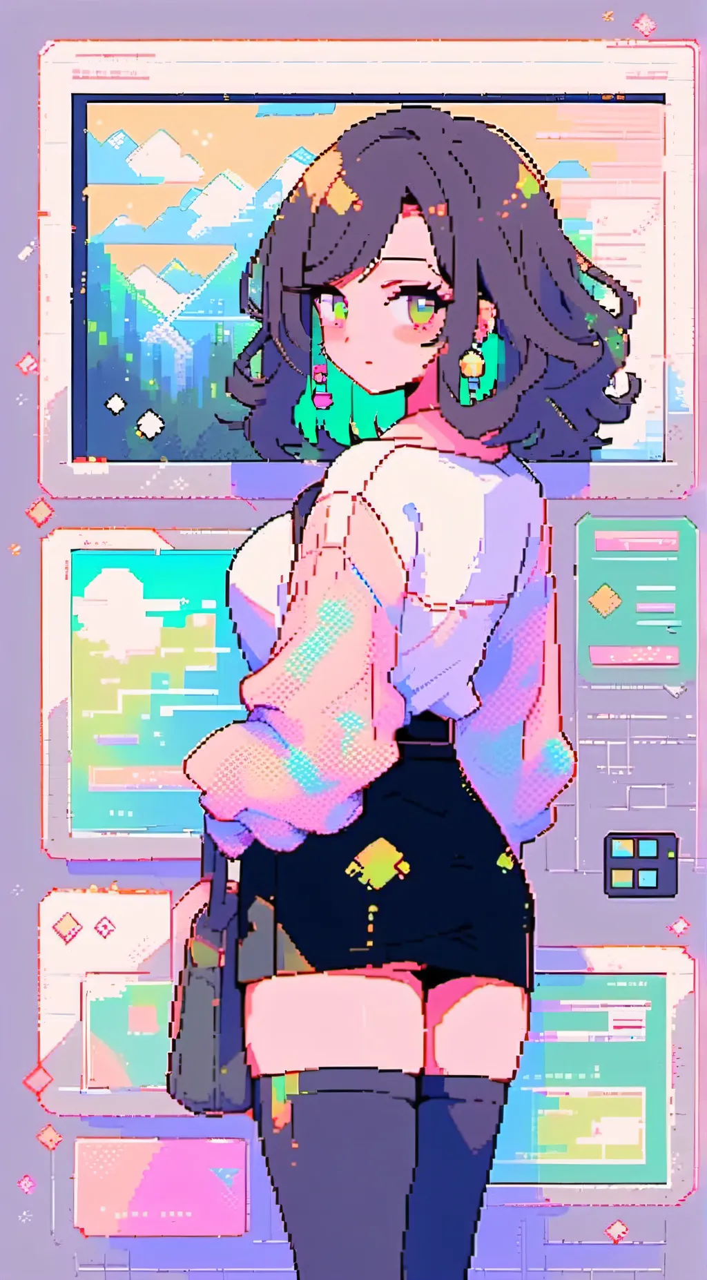 ai character: Yuna background