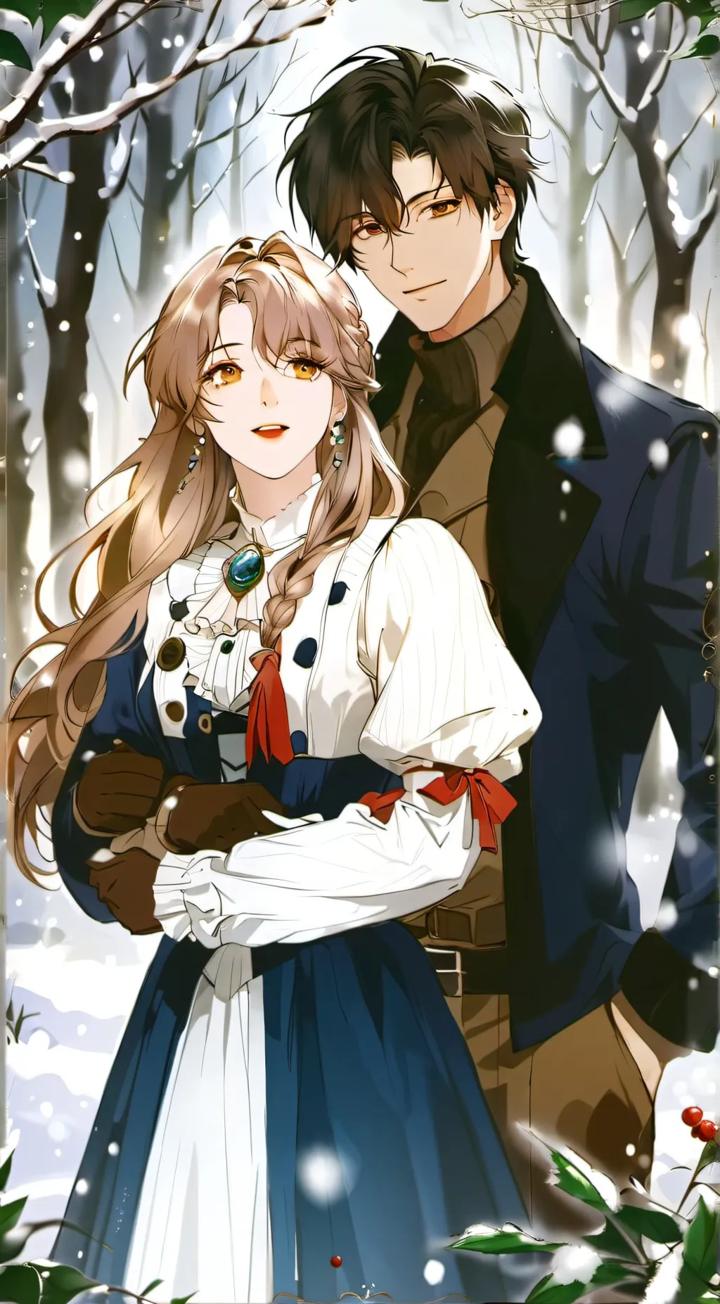 ai character: Kain and Lizzie  background