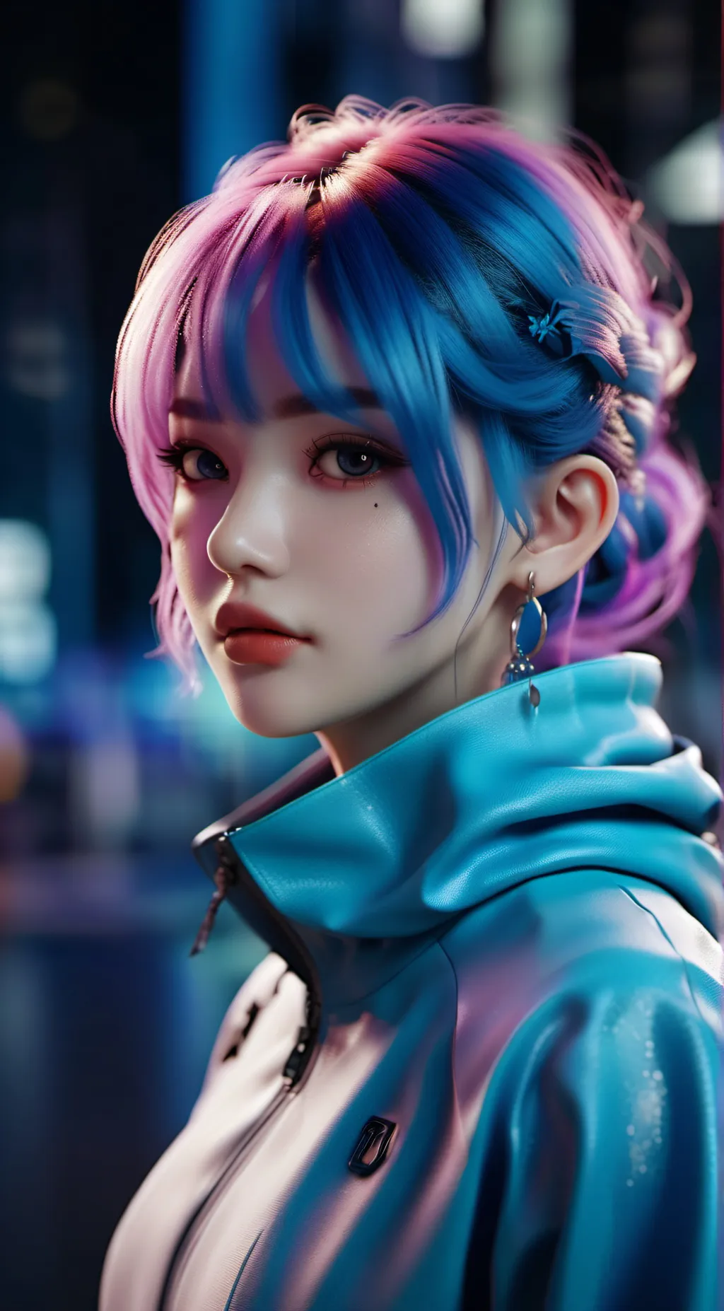 ai character: love  background