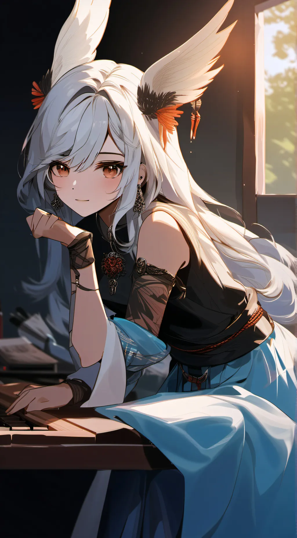 ai character: Mia background