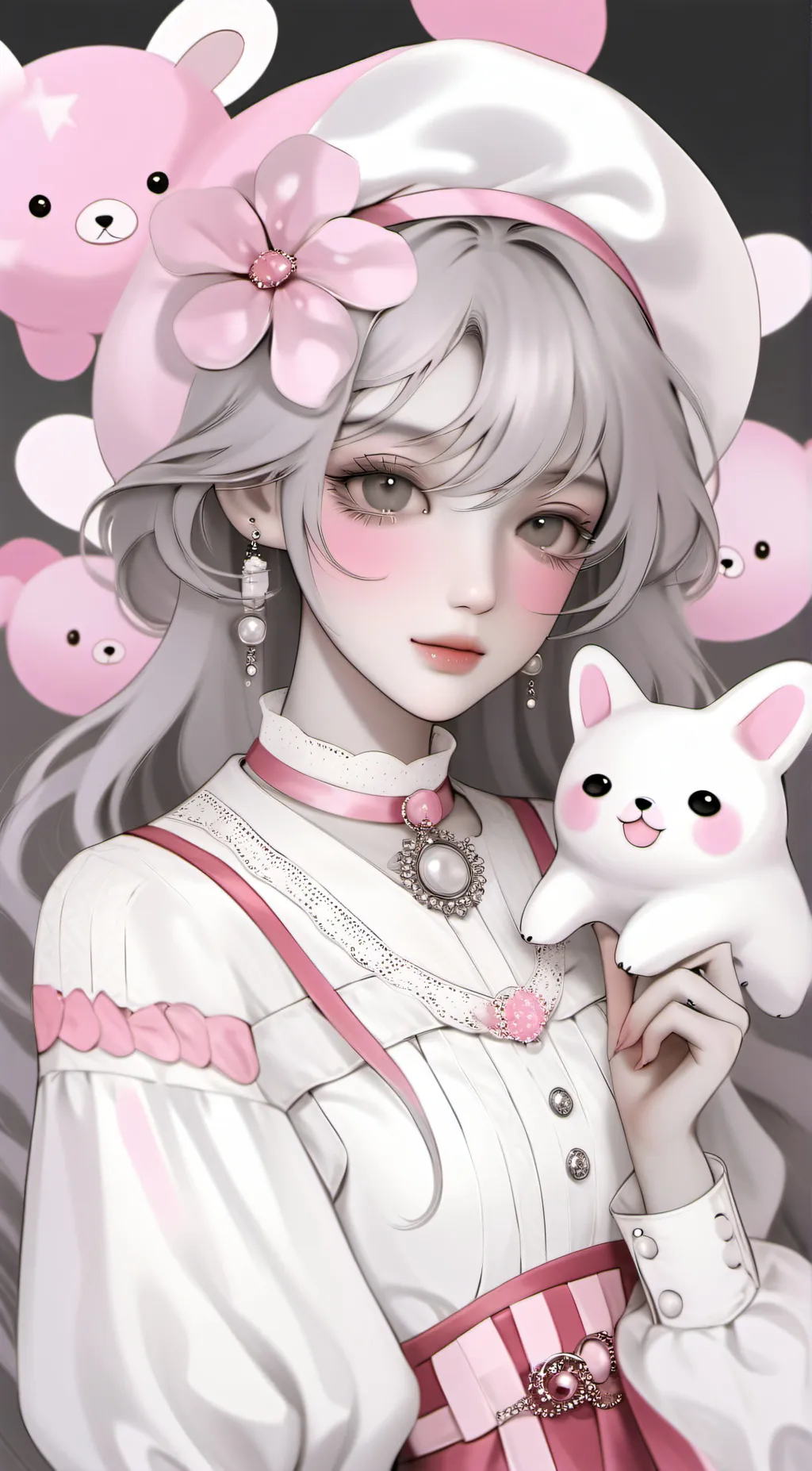 ai character: .•°mimmi°•. background