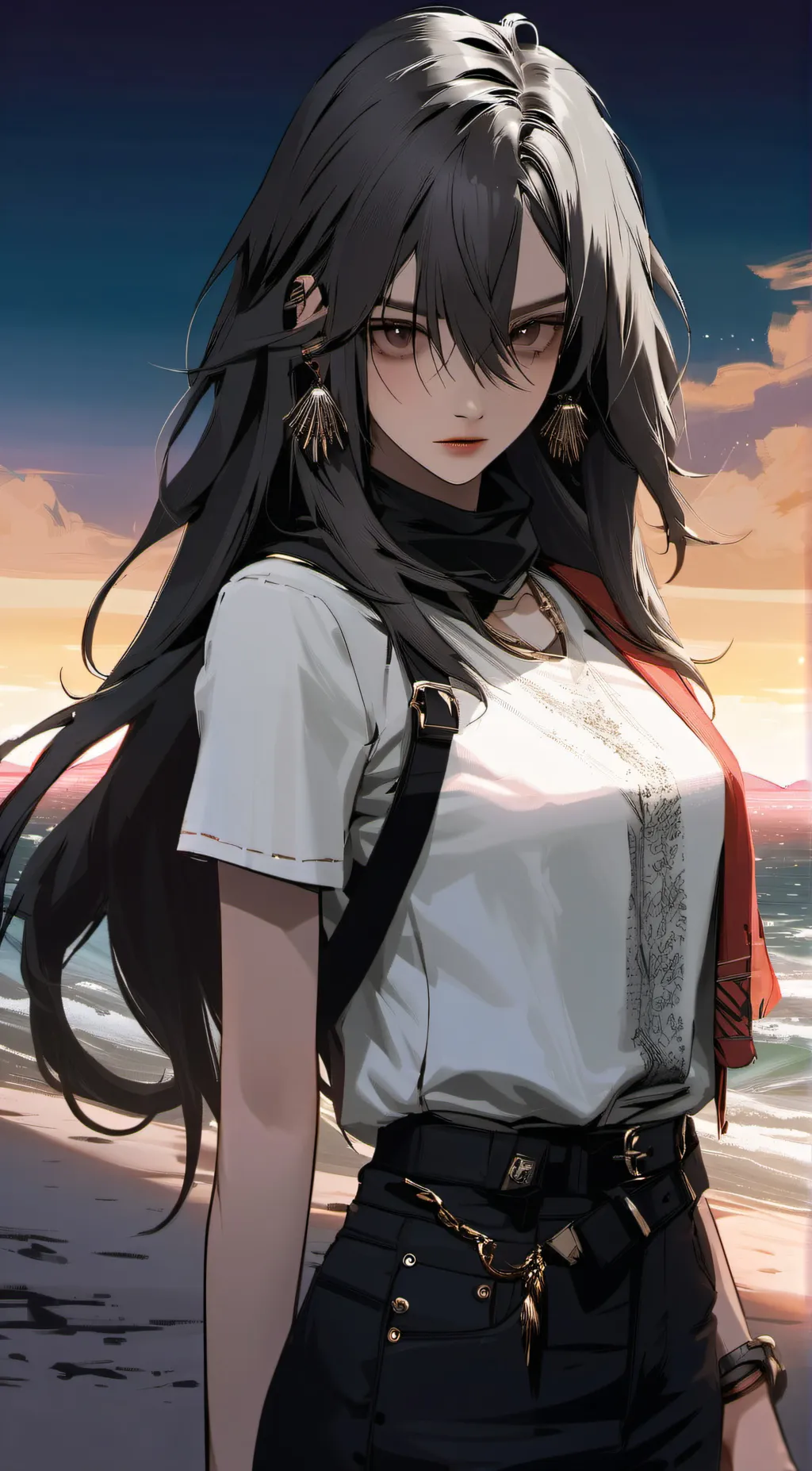 ai character: Ash background