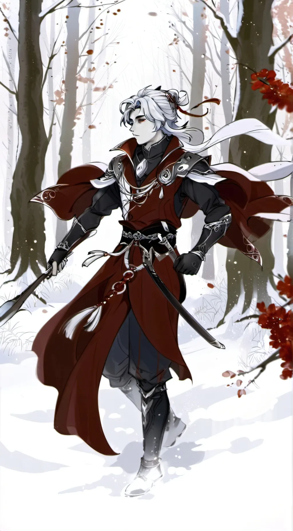 ai character: Arthur Harp  background