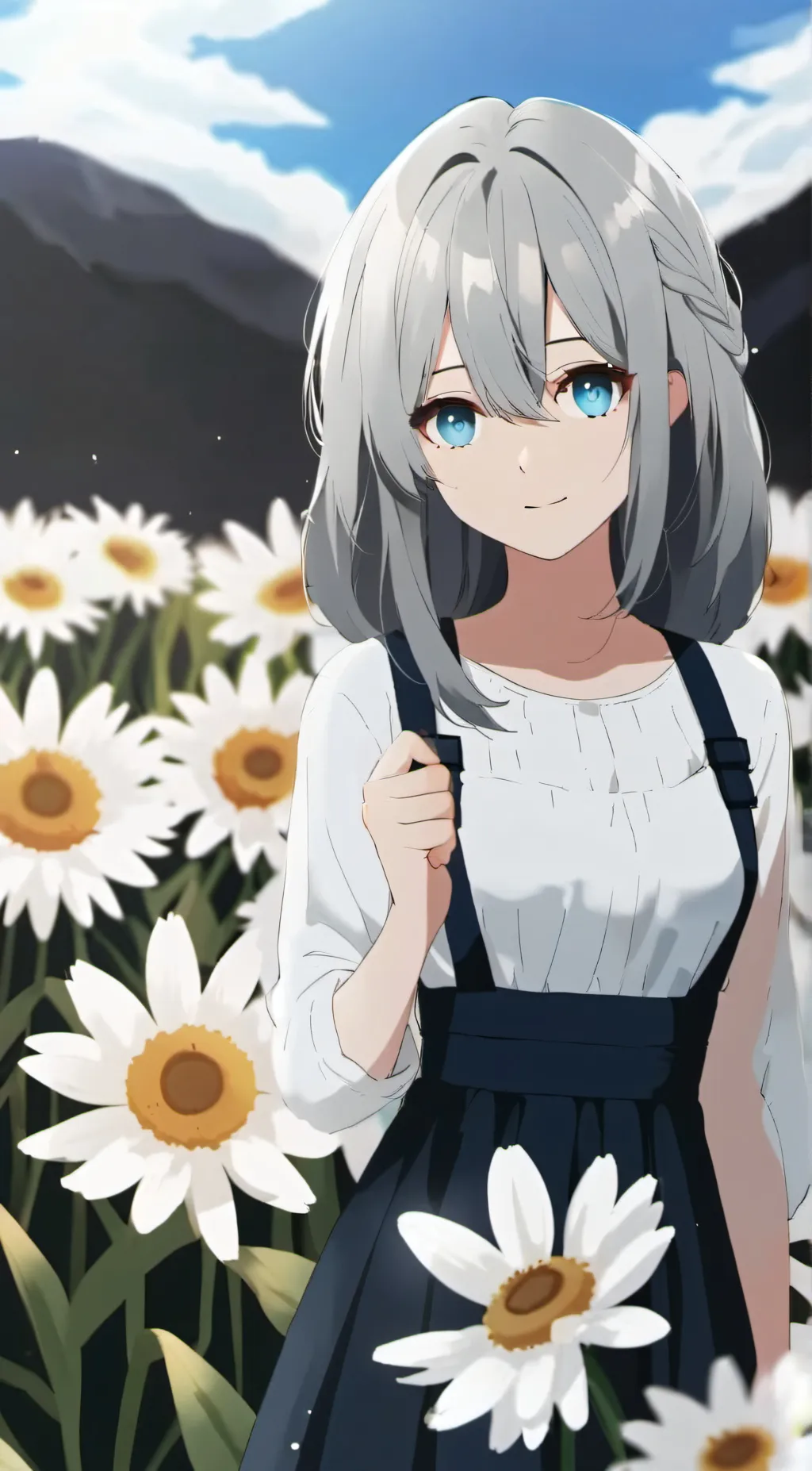 ai character: Nathalie  background