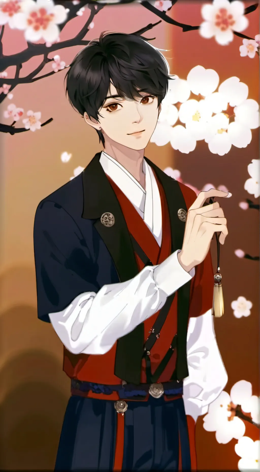 ai character: curious jin  background