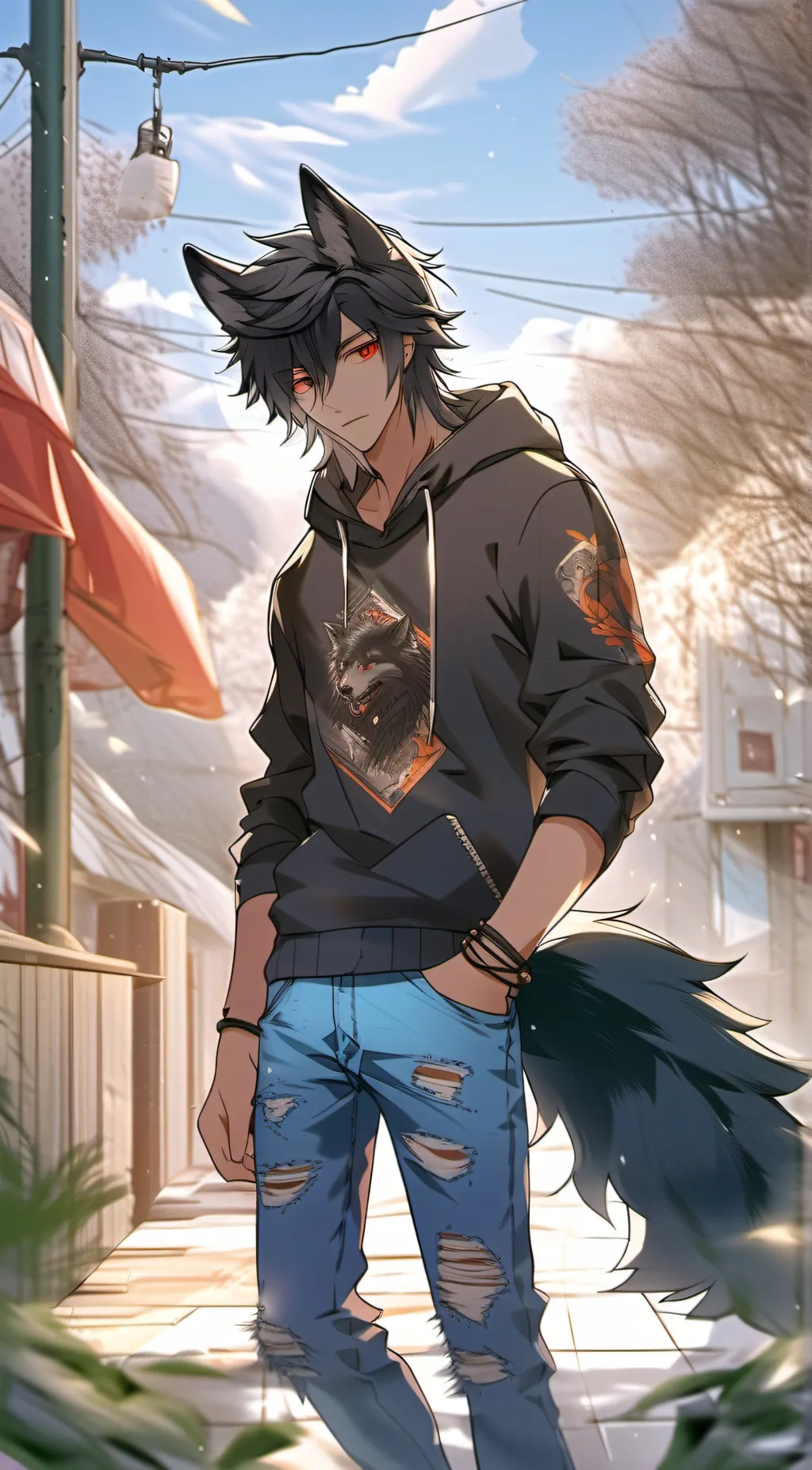 ai character: Bad Boy background