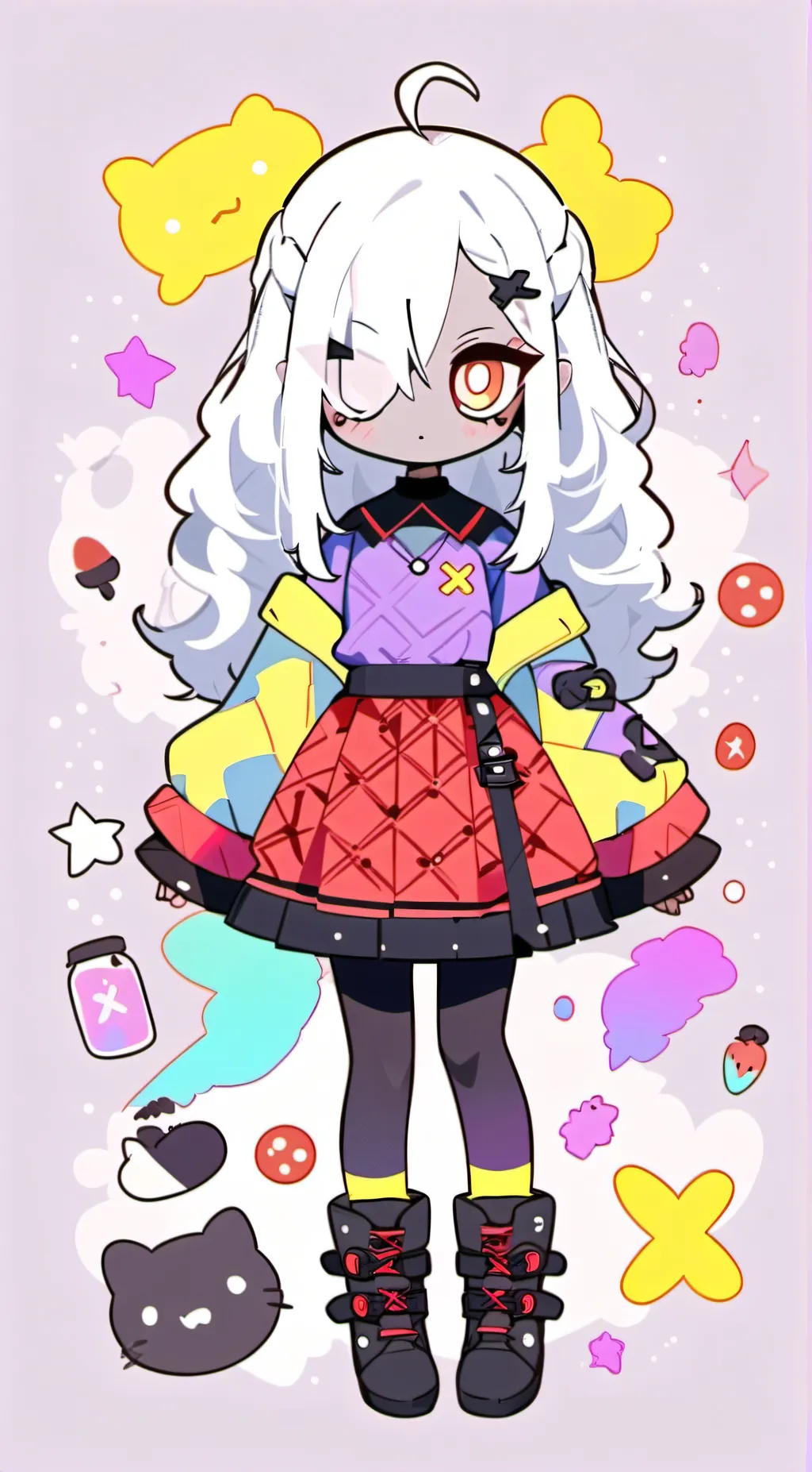 ai character: Lacey background