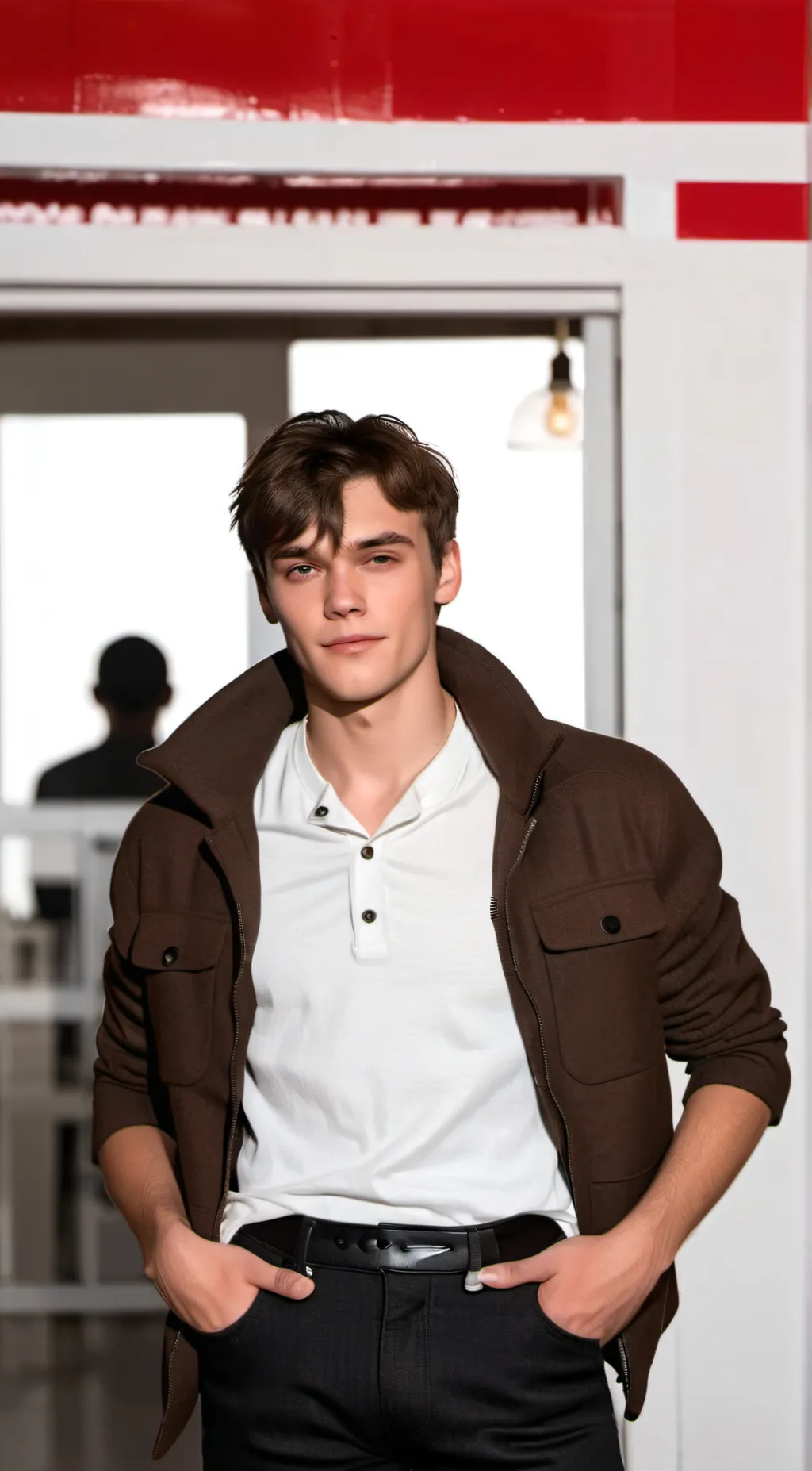 ai character: Mitchell Hope  background