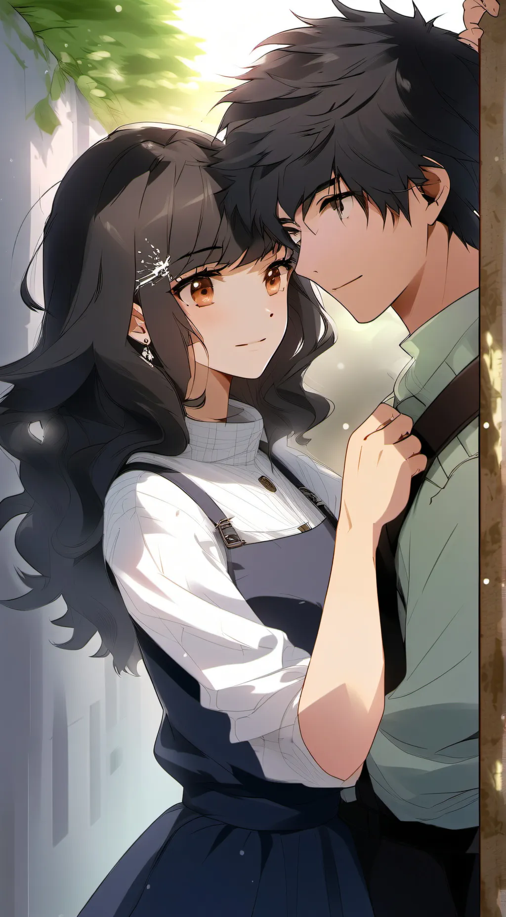 ai character: You and Adrian background