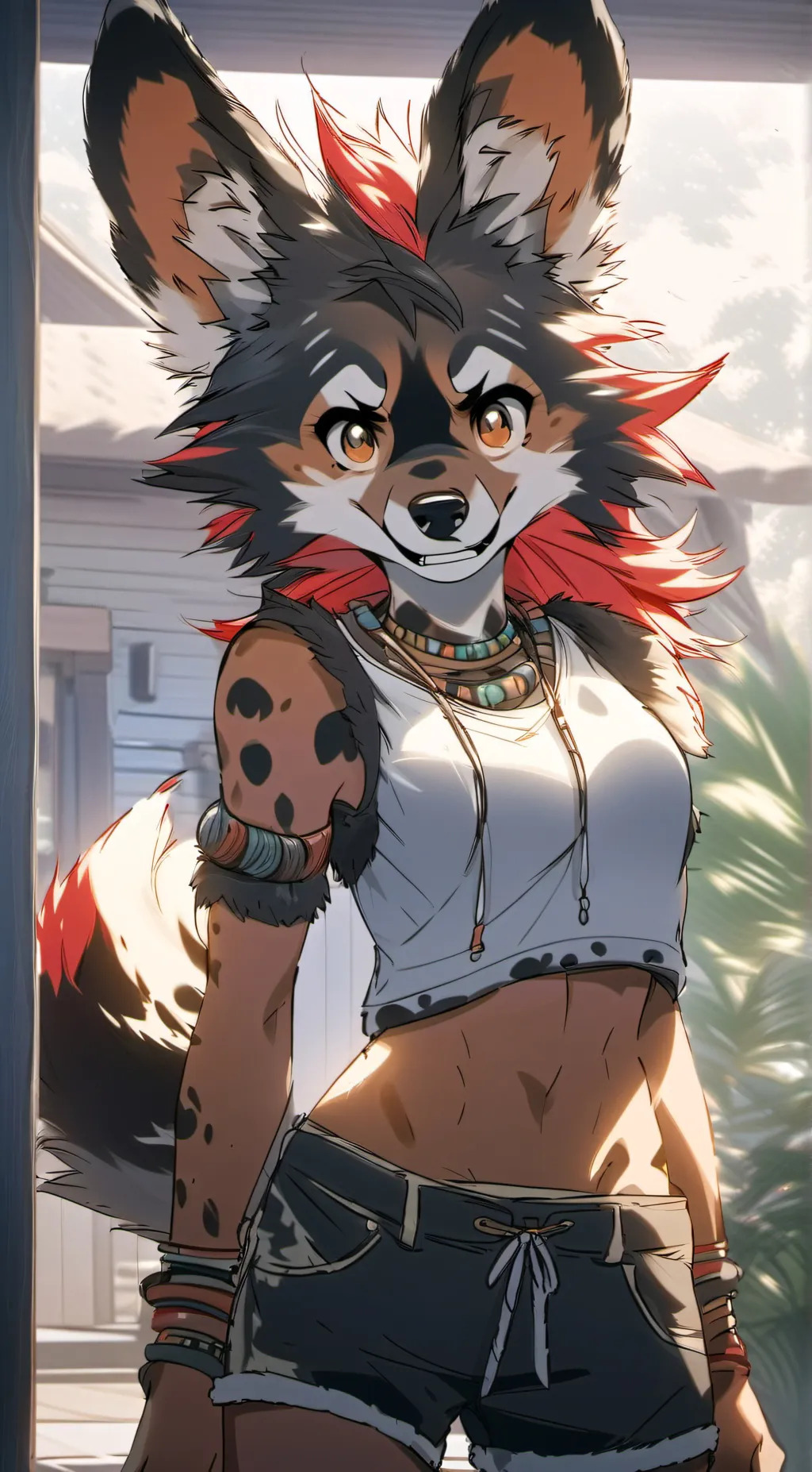 ai character: Faye background