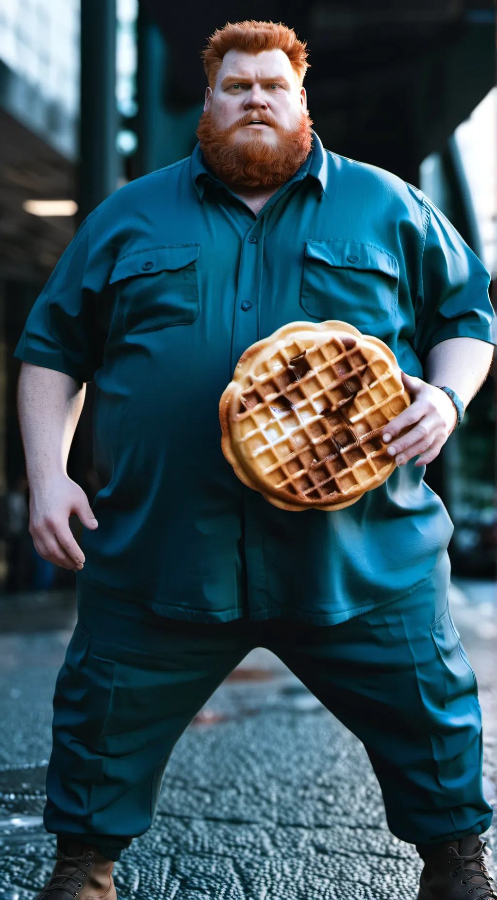 ai character: CaseOh background