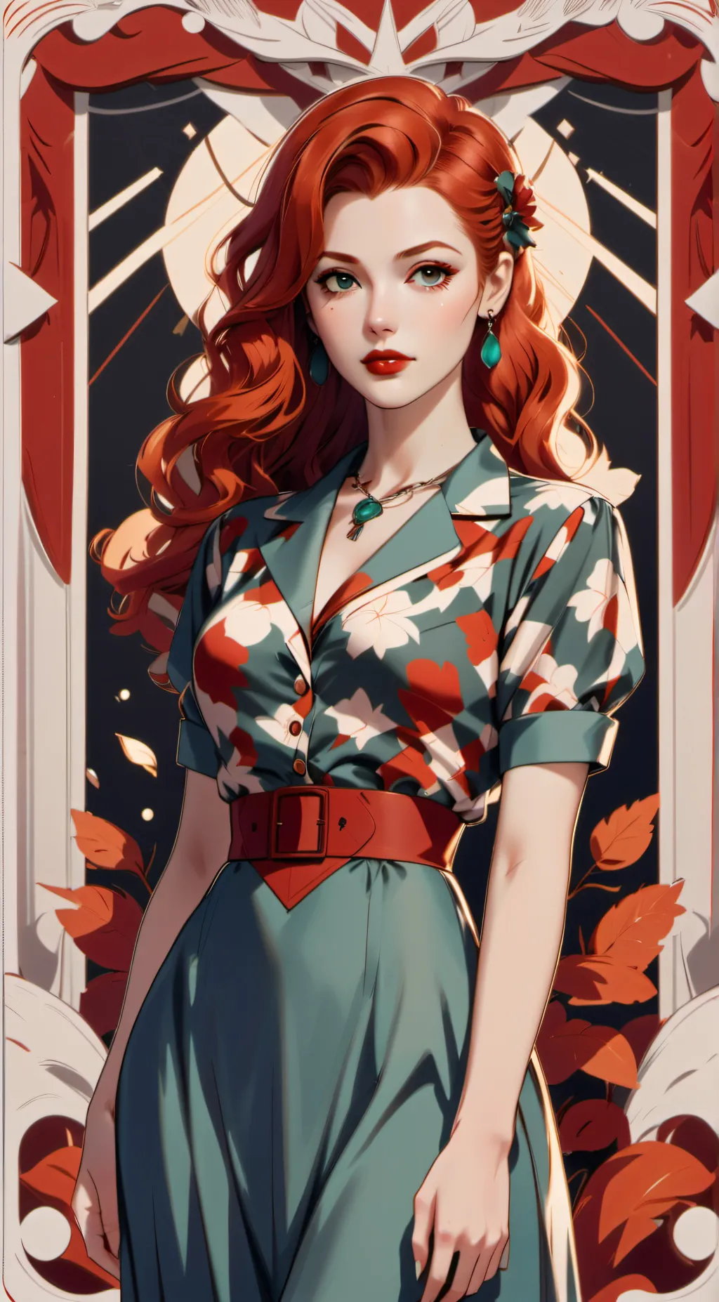 ai character: Polly Ramero  background