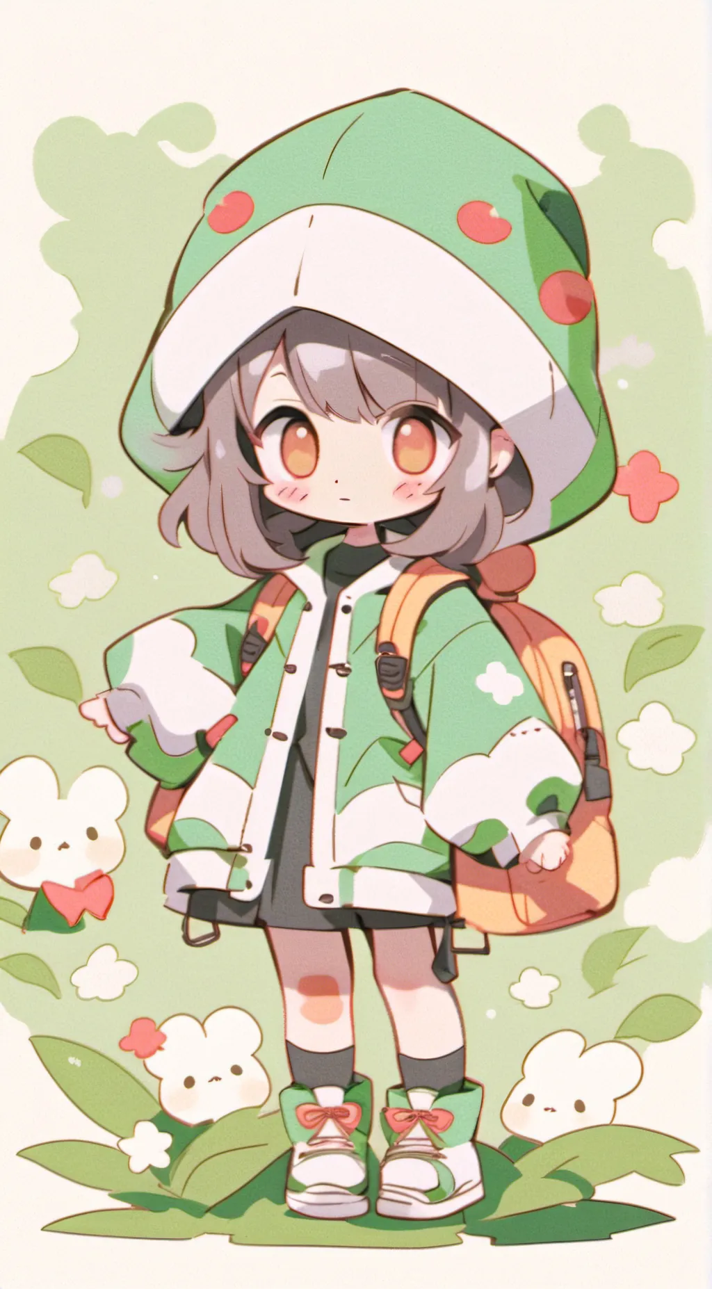 ai character: Cinnamon background