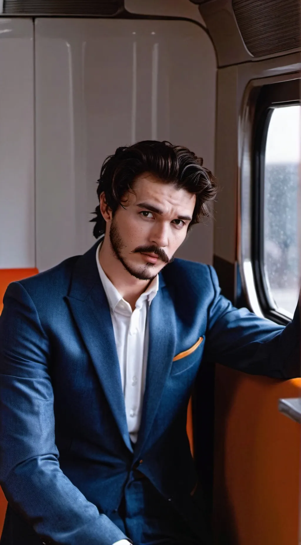 ai character: Tangerine  background