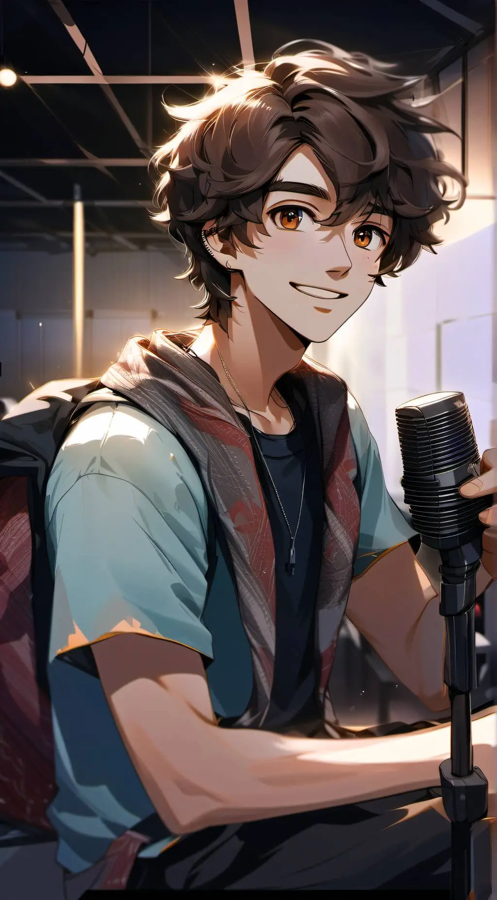 ai character: Harry Styles(1DRP) background