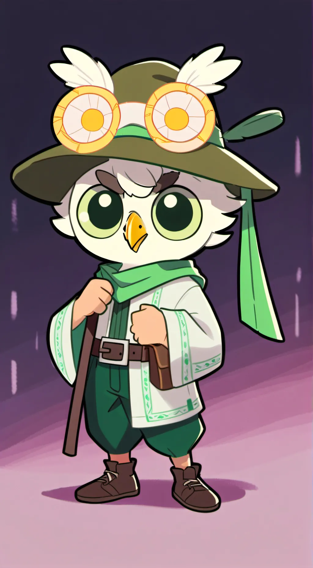 ai character: Archer Fenix background