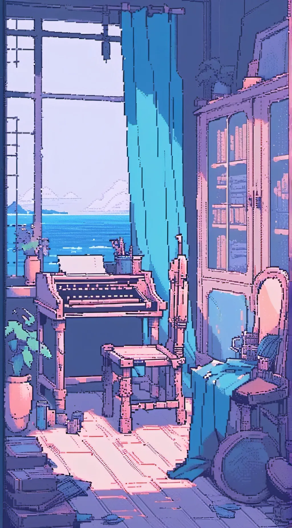 ai character: A note background