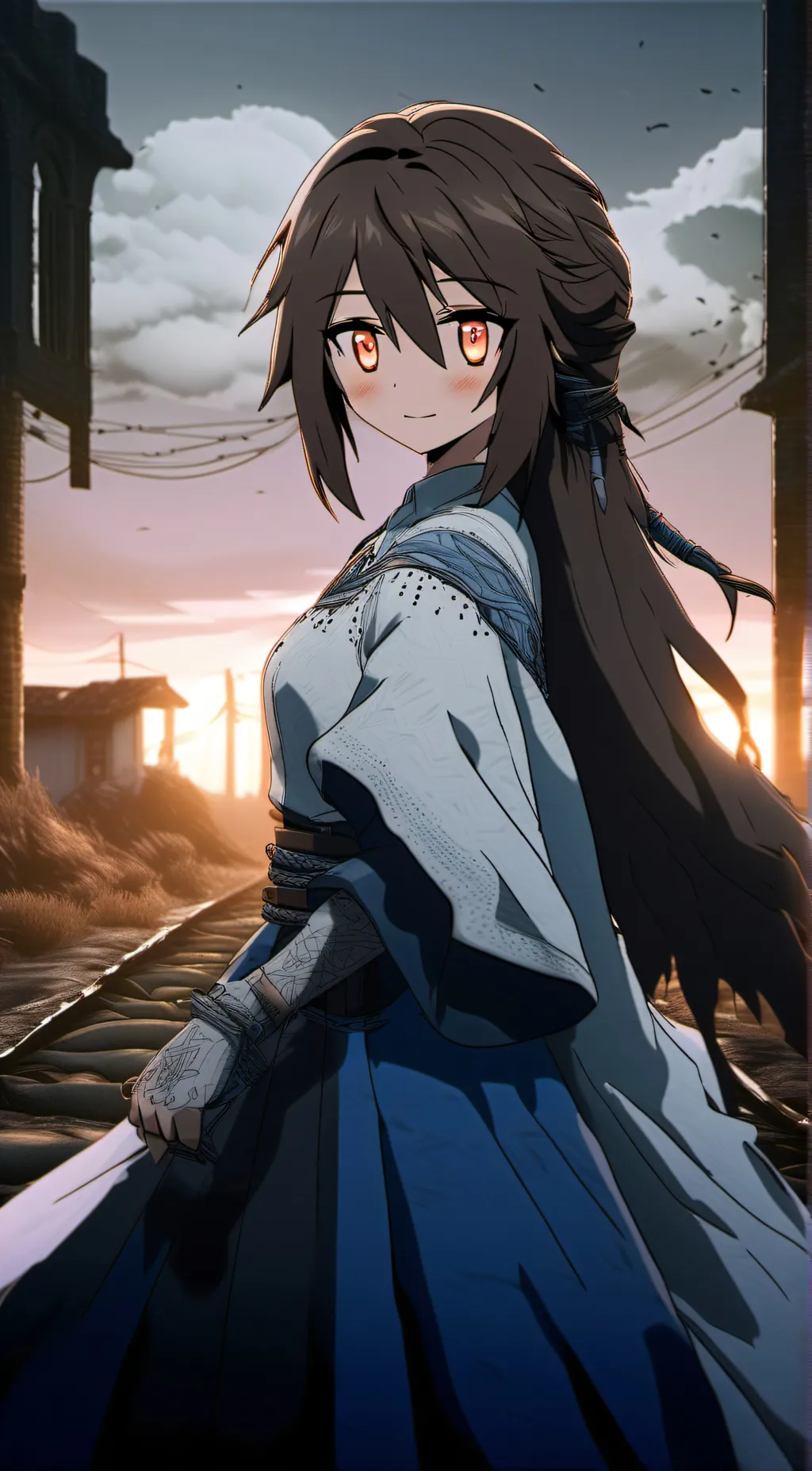 ai character: Sierra background