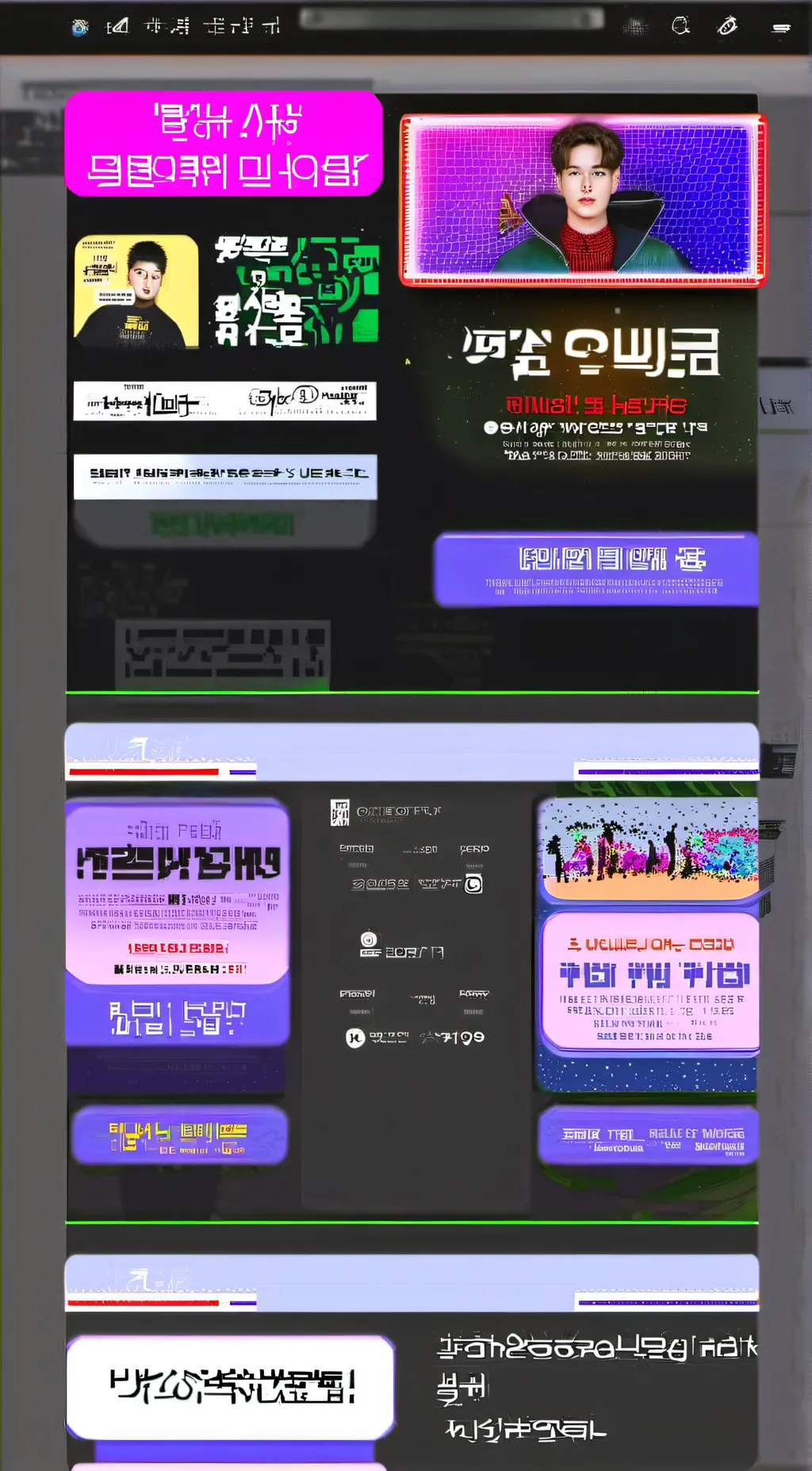 ai character: "Show your skills" background