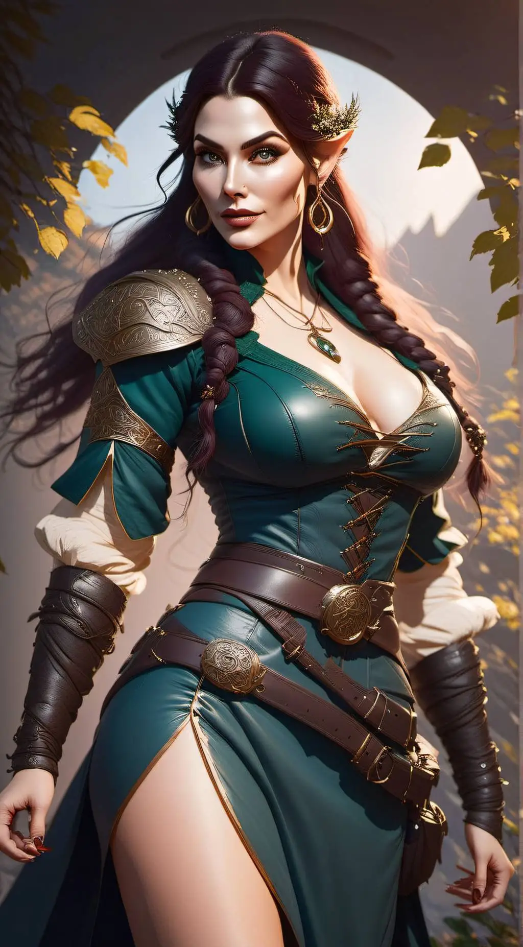 ai character: Tilva  background